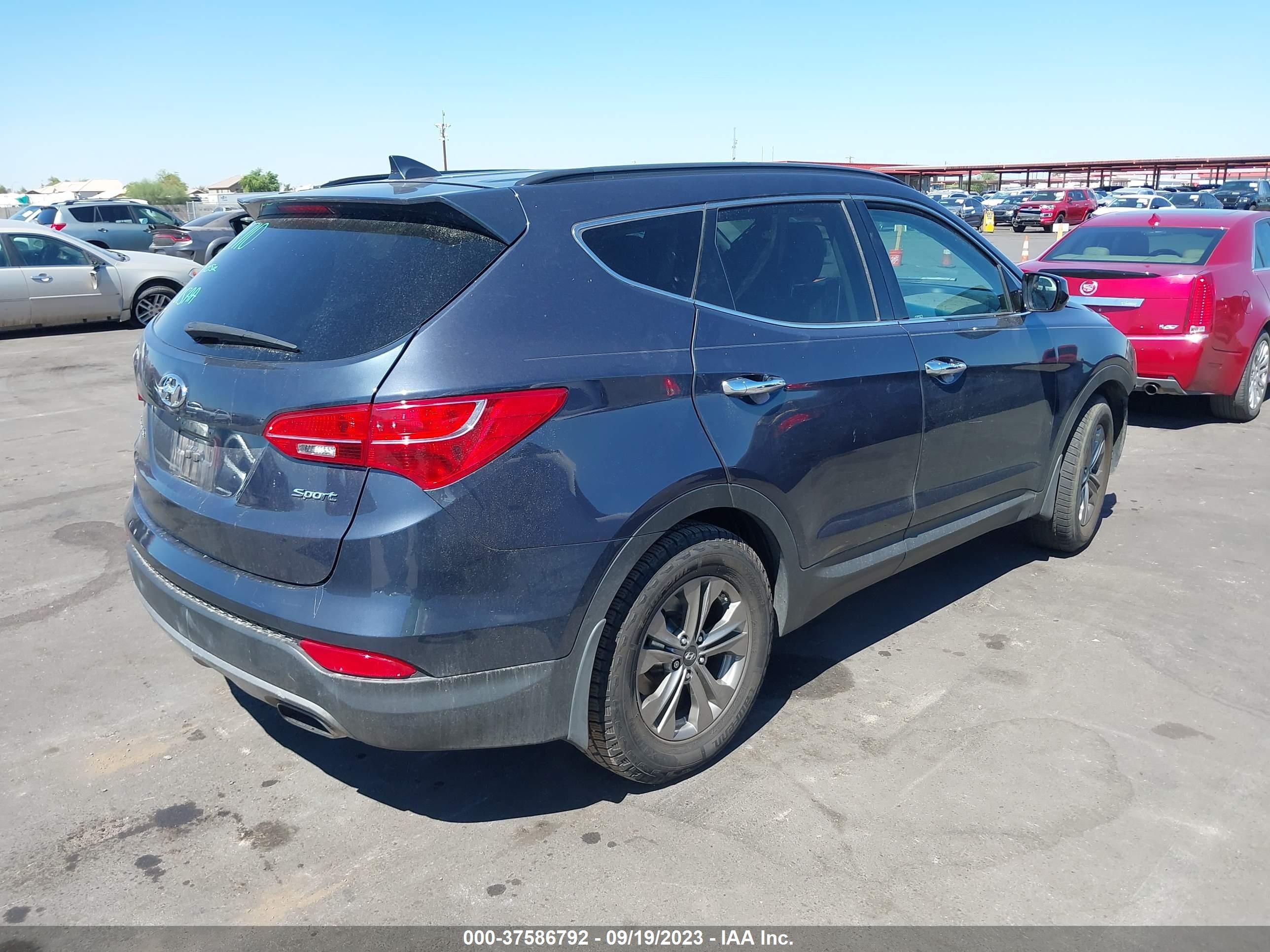 Photo 3 VIN: 5XYZU3LB7GG346058 - HYUNDAI SANTA FE 