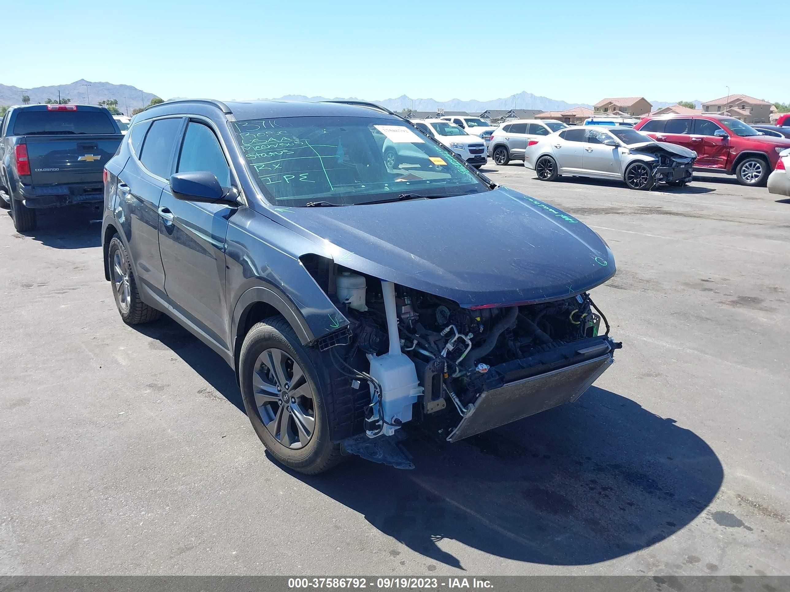 Photo 5 VIN: 5XYZU3LB7GG346058 - HYUNDAI SANTA FE 