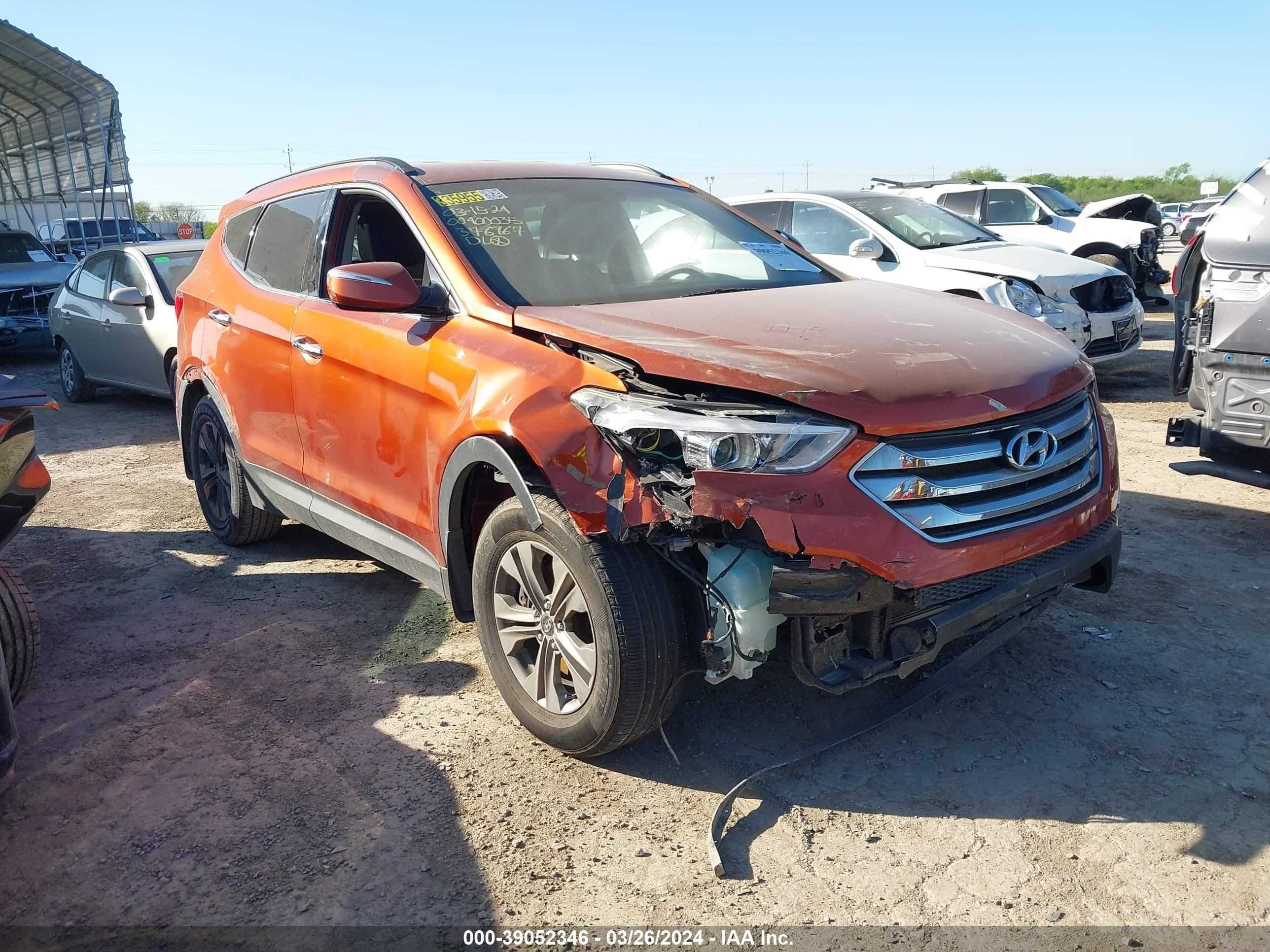 Photo 0 VIN: 5XYZU3LB7GG376967 - HYUNDAI SANTA FE 