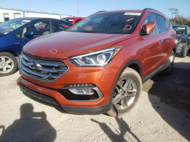 Photo 1 VIN: 5XYZU3LB7HG393690 - HYUNDAI SANTA FE S 