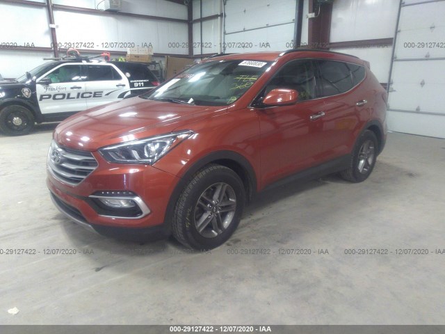 Photo 1 VIN: 5XYZU3LB7HG489044 - HYUNDAI SANTA FE SPORT 