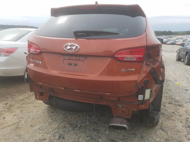 Photo 8 VIN: 5XYZU3LB8EG128126 - HYUNDAI SANTA FE S 