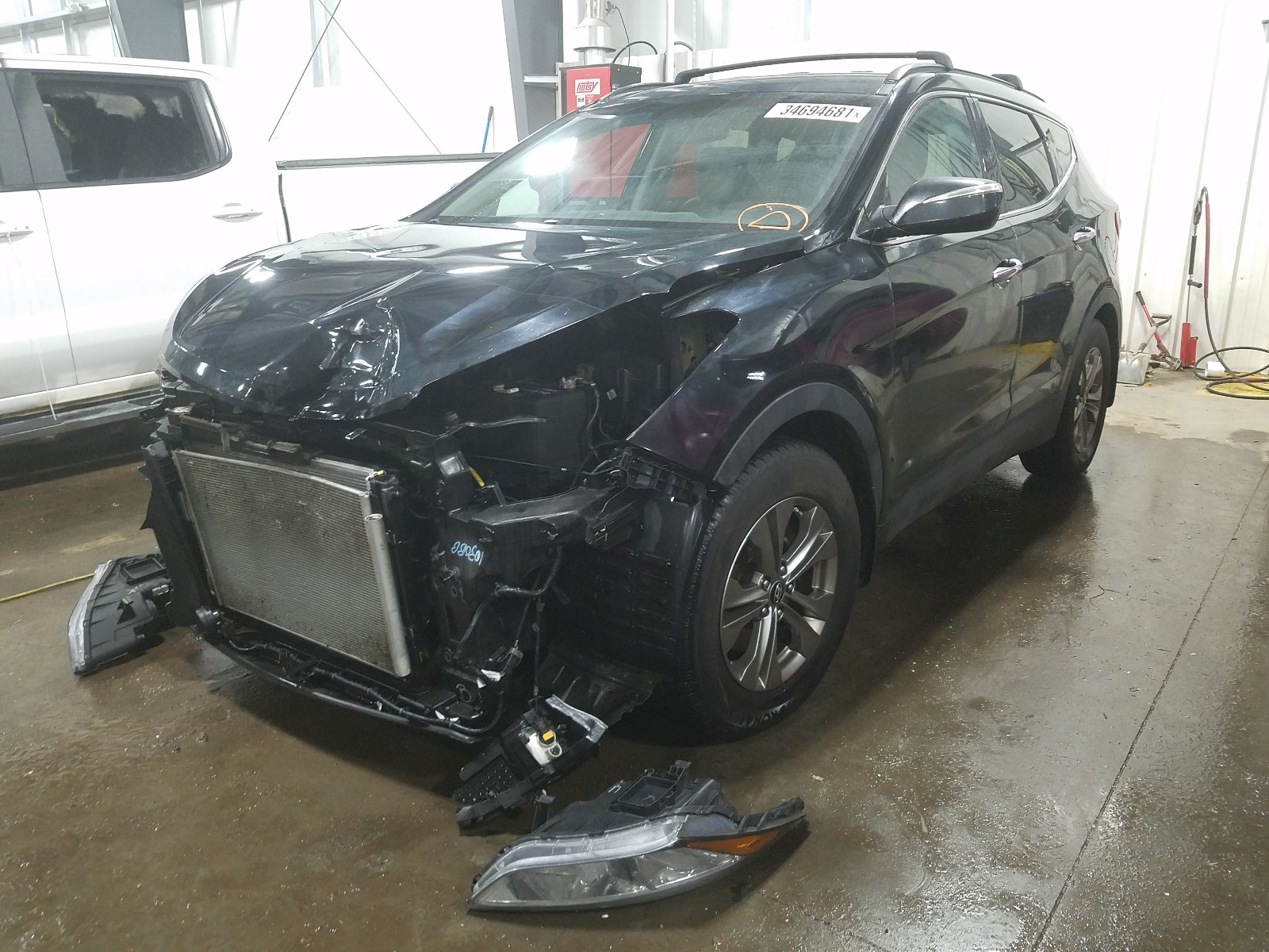 Photo 1 VIN: 5XYZU3LB8EG143354 - HYUNDAI SANTA FE S 