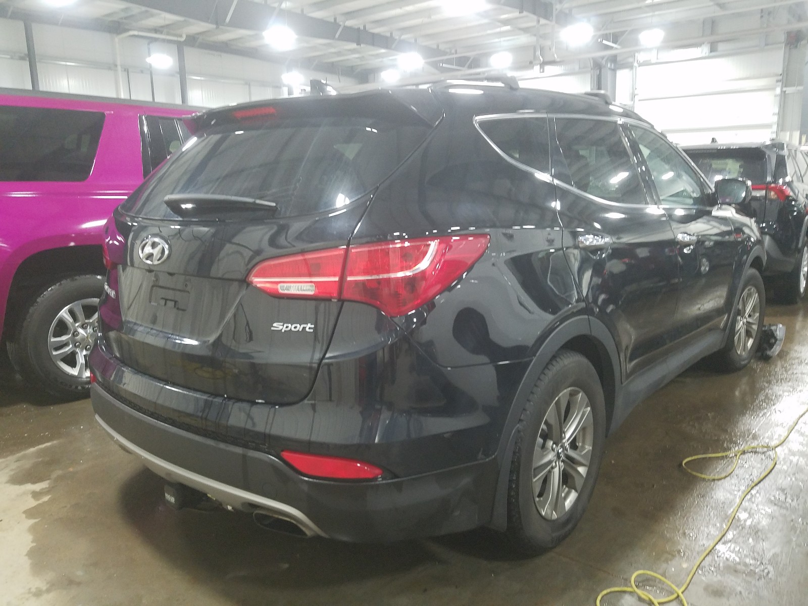 Photo 3 VIN: 5XYZU3LB8EG143354 - HYUNDAI SANTA FE S 