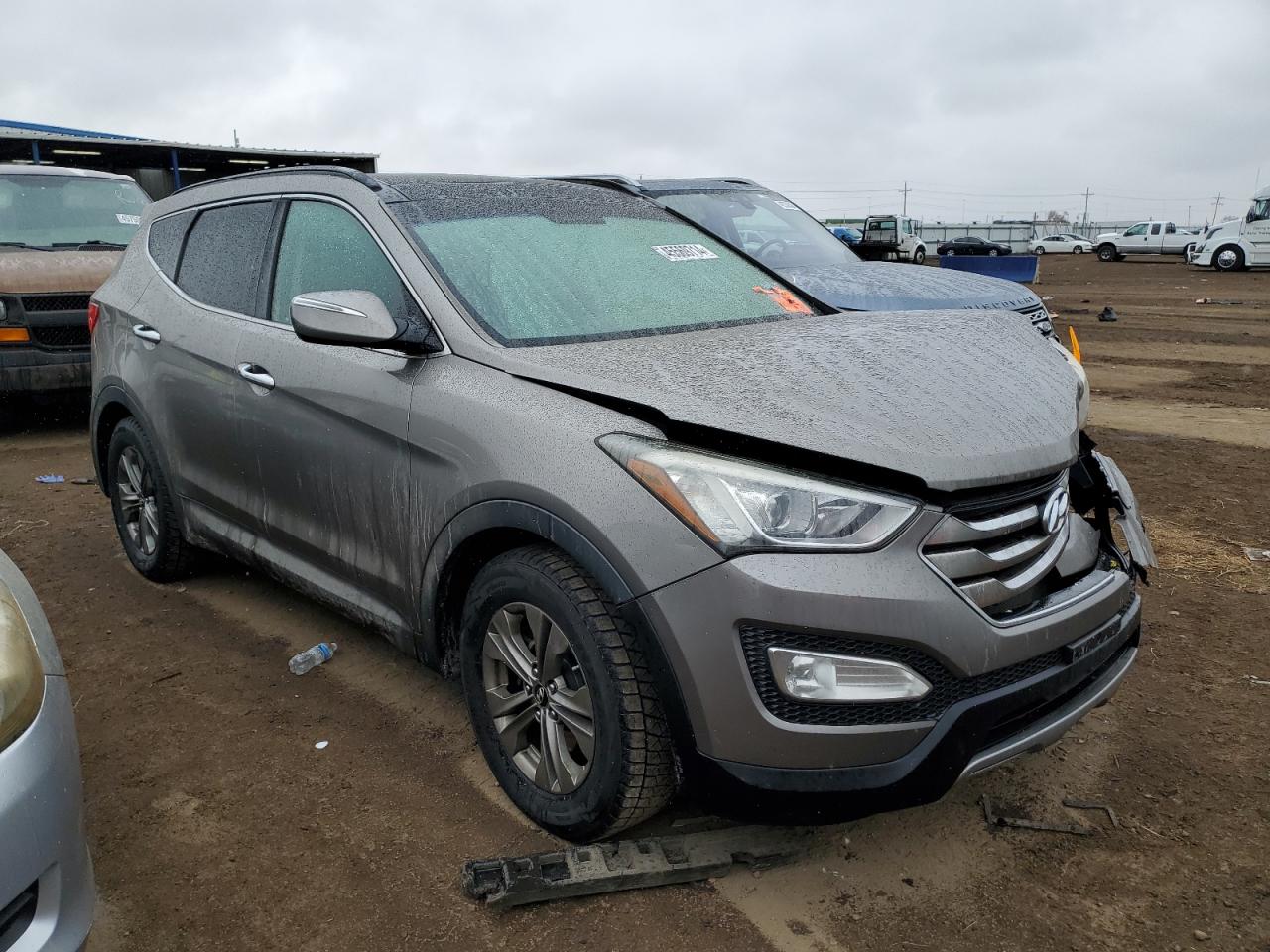 Photo 3 VIN: 5XYZU3LB8EG150532 - HYUNDAI SANTA FE 