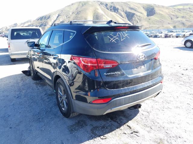 Photo 2 VIN: 5XYZU3LB8EG174443 - HYUNDAI SANTA FE S 