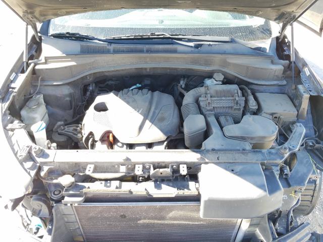 Photo 6 VIN: 5XYZU3LB8EG174443 - HYUNDAI SANTA FE S 