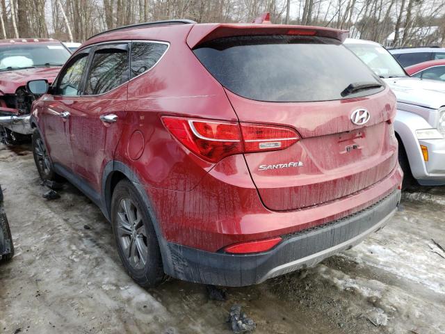 Photo 2 VIN: 5XYZU3LB8EG223740 - HYUNDAI SANTA FE S 