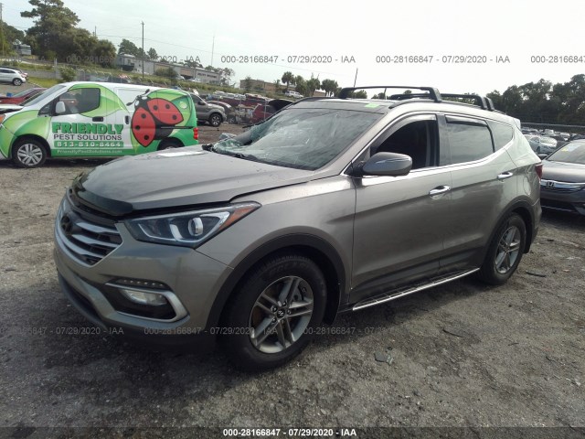 Photo 1 VIN: 5XYZU3LB8JG558216 - HYUNDAI SANTA FE SPORT 