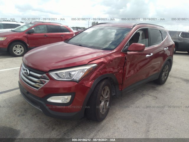 Photo 1 VIN: 5XYZU3LB9FG266663 - HYUNDAI SANTA FE SPORT 