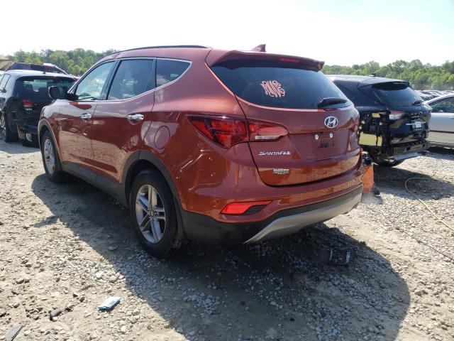 Photo 2 VIN: 5XYZU3LB9HG498649 - HYUNDAI SANTA FE S 