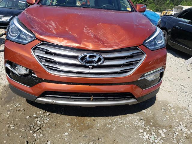 Photo 8 VIN: 5XYZU3LB9HG498649 - HYUNDAI SANTA FE S 