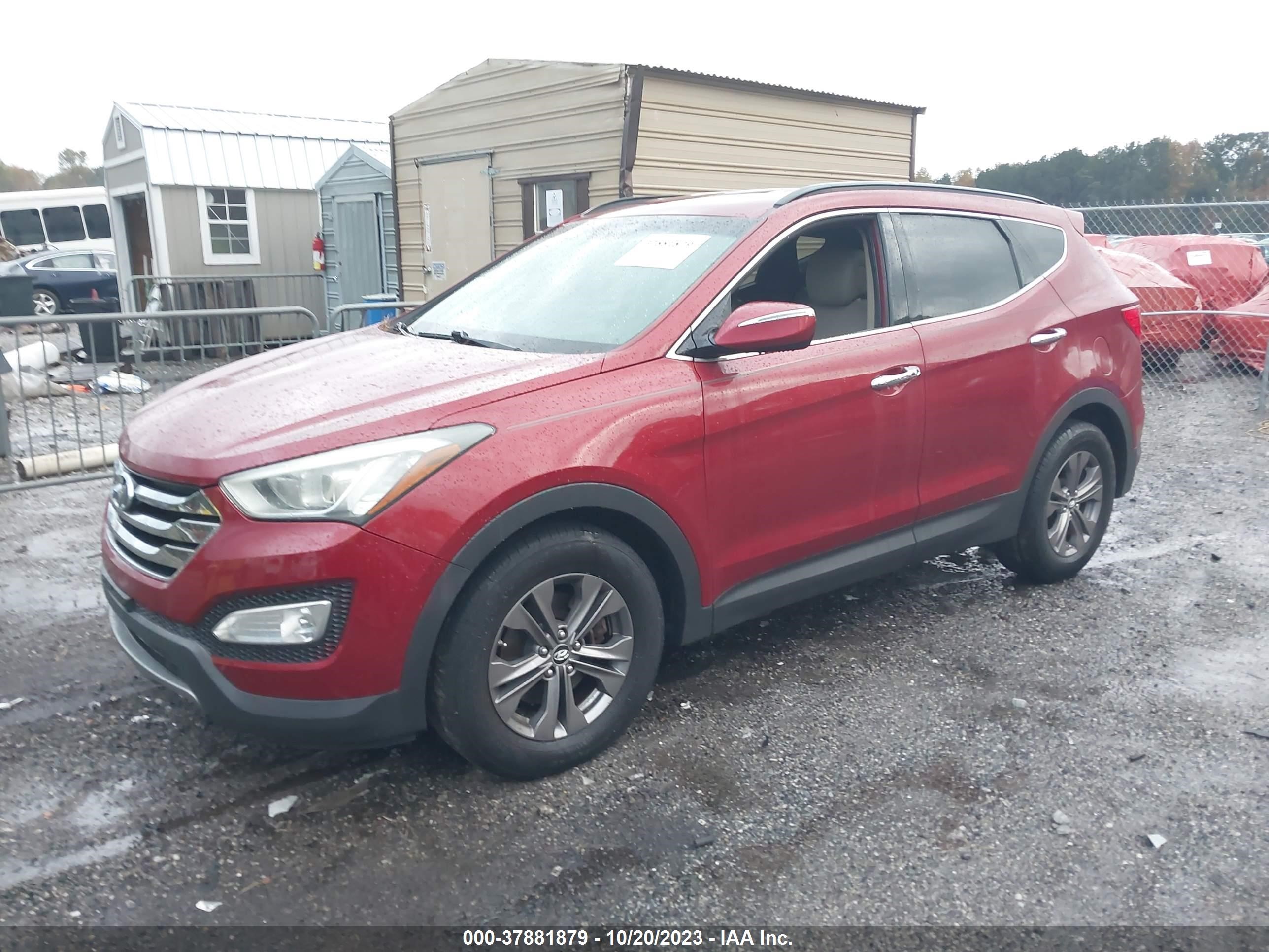 Photo 1 VIN: 5XYZU3LBXDG003417 - HYUNDAI SANTA FE 