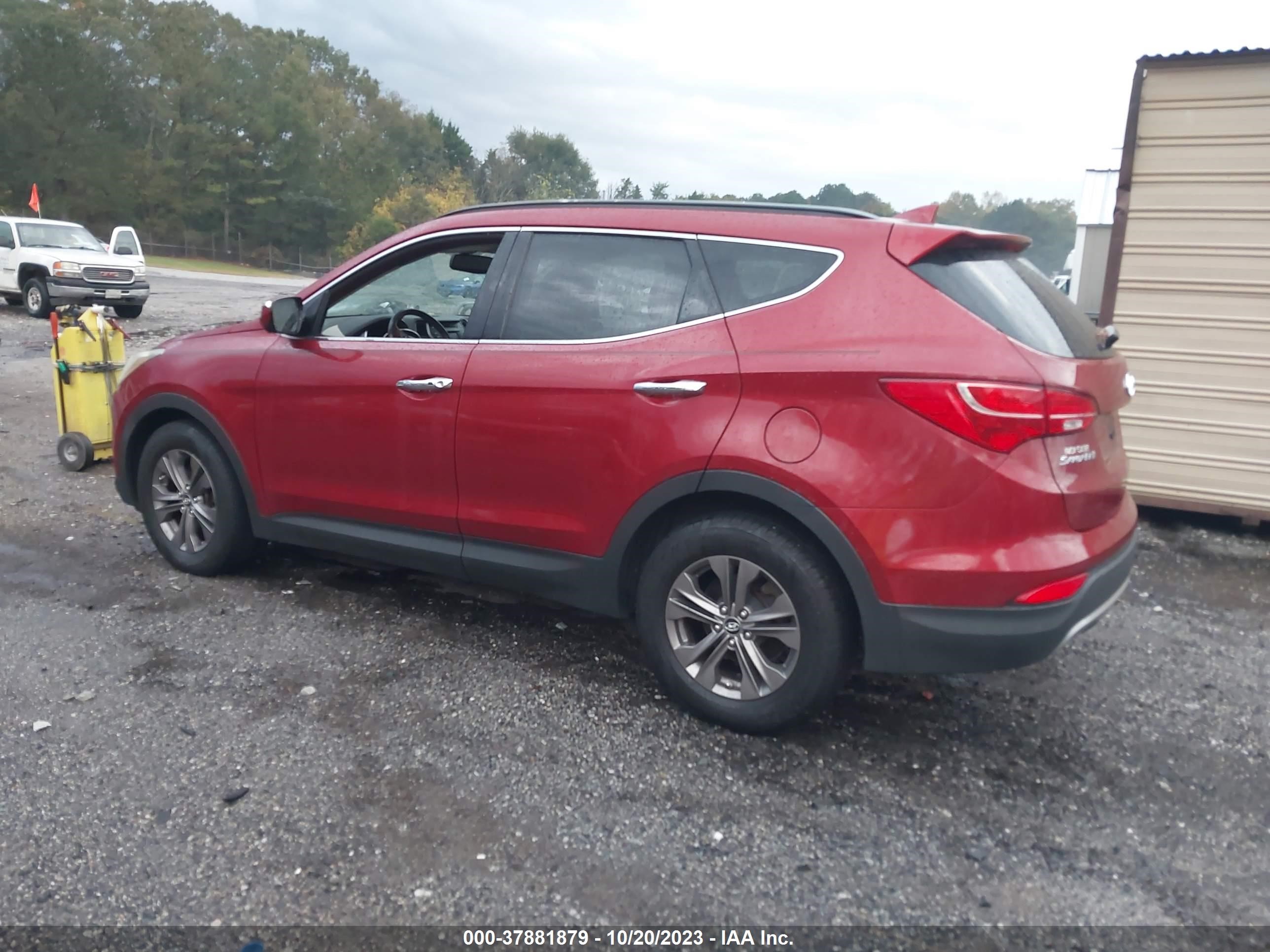 Photo 2 VIN: 5XYZU3LBXDG003417 - HYUNDAI SANTA FE 