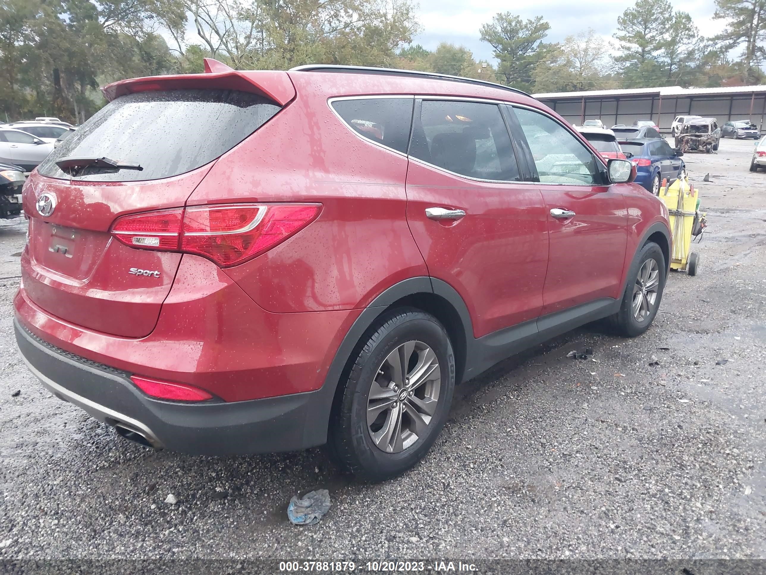 Photo 3 VIN: 5XYZU3LBXDG003417 - HYUNDAI SANTA FE 