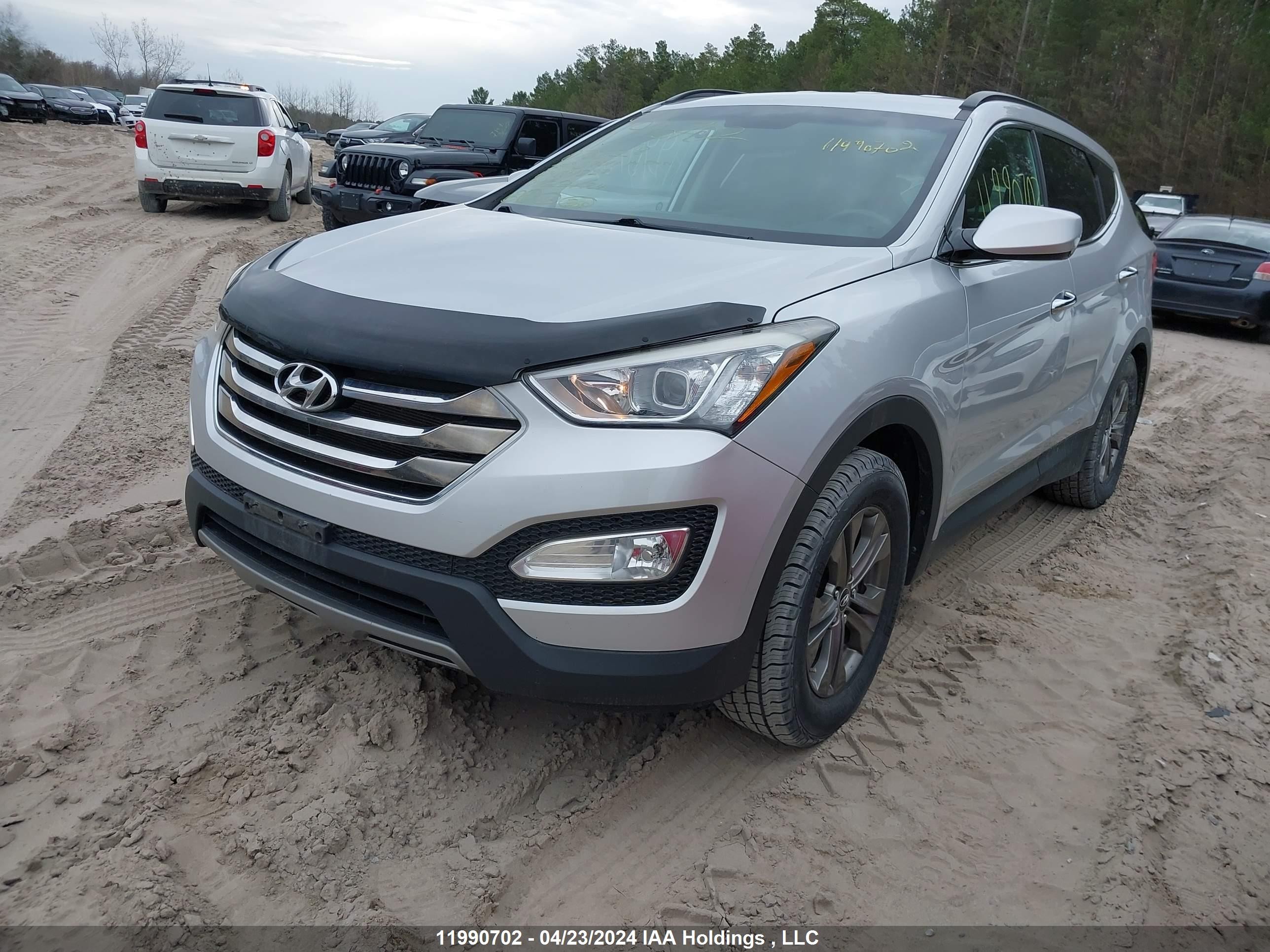 Photo 1 VIN: 5XYZU3LBXDG076528 - HYUNDAI SANTA FE 