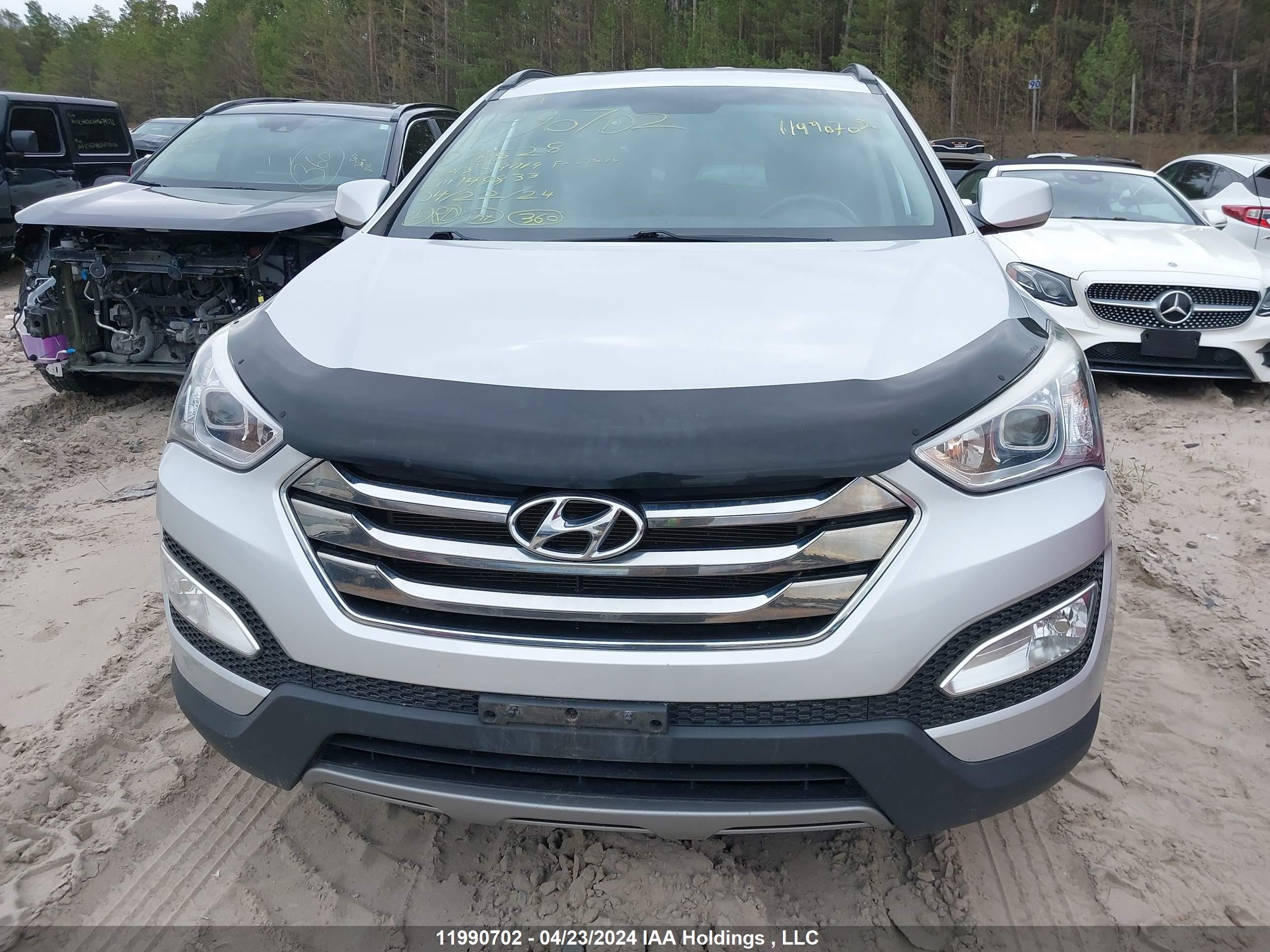 Photo 11 VIN: 5XYZU3LBXDG076528 - HYUNDAI SANTA FE 