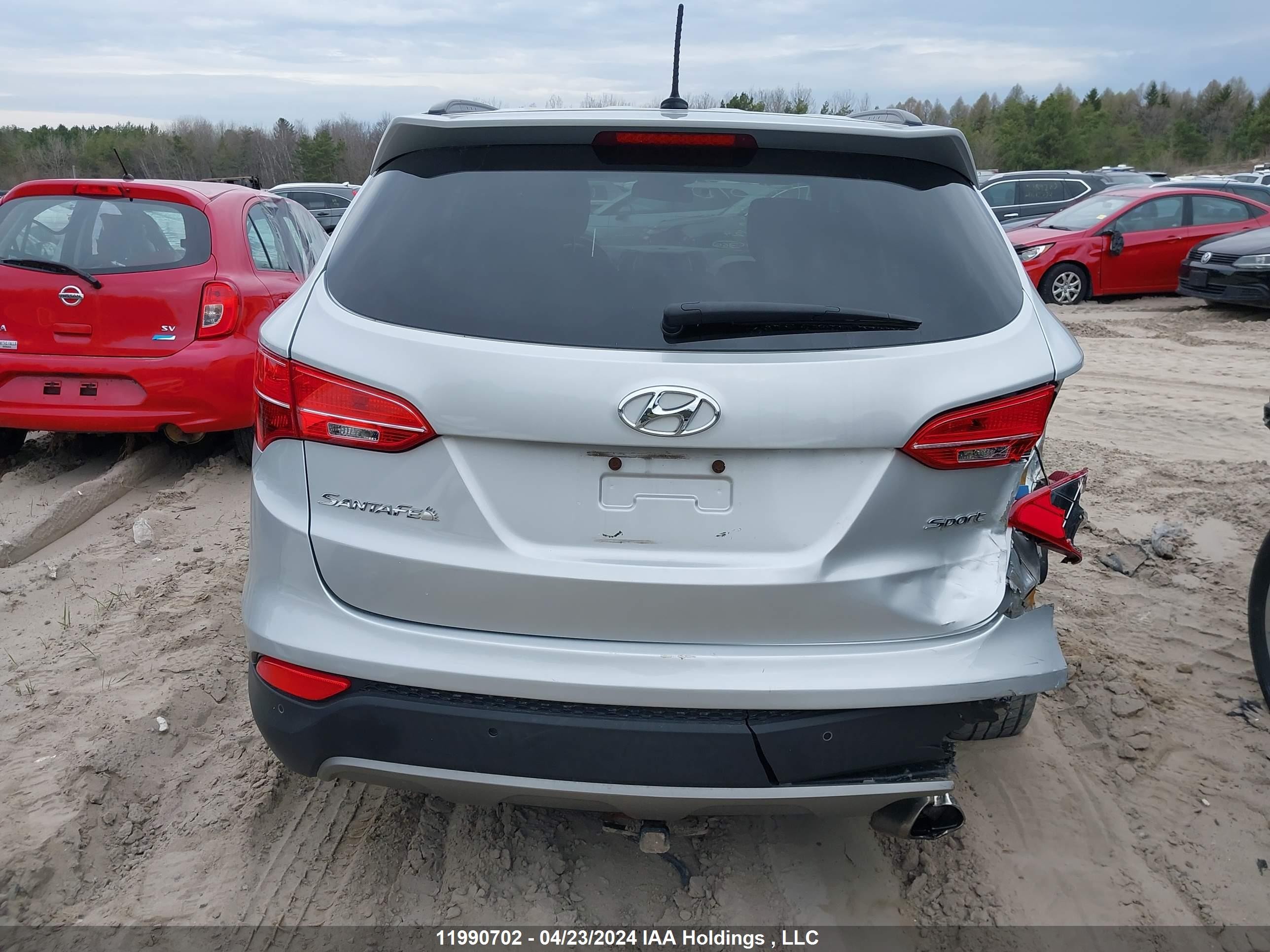 Photo 15 VIN: 5XYZU3LBXDG076528 - HYUNDAI SANTA FE 