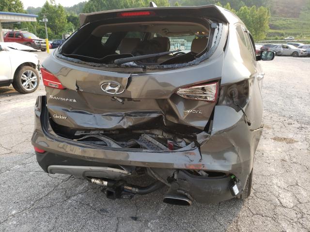 Photo 8 VIN: 5XYZU3LBXEG128547 - HYUNDAI SANTA FE S 