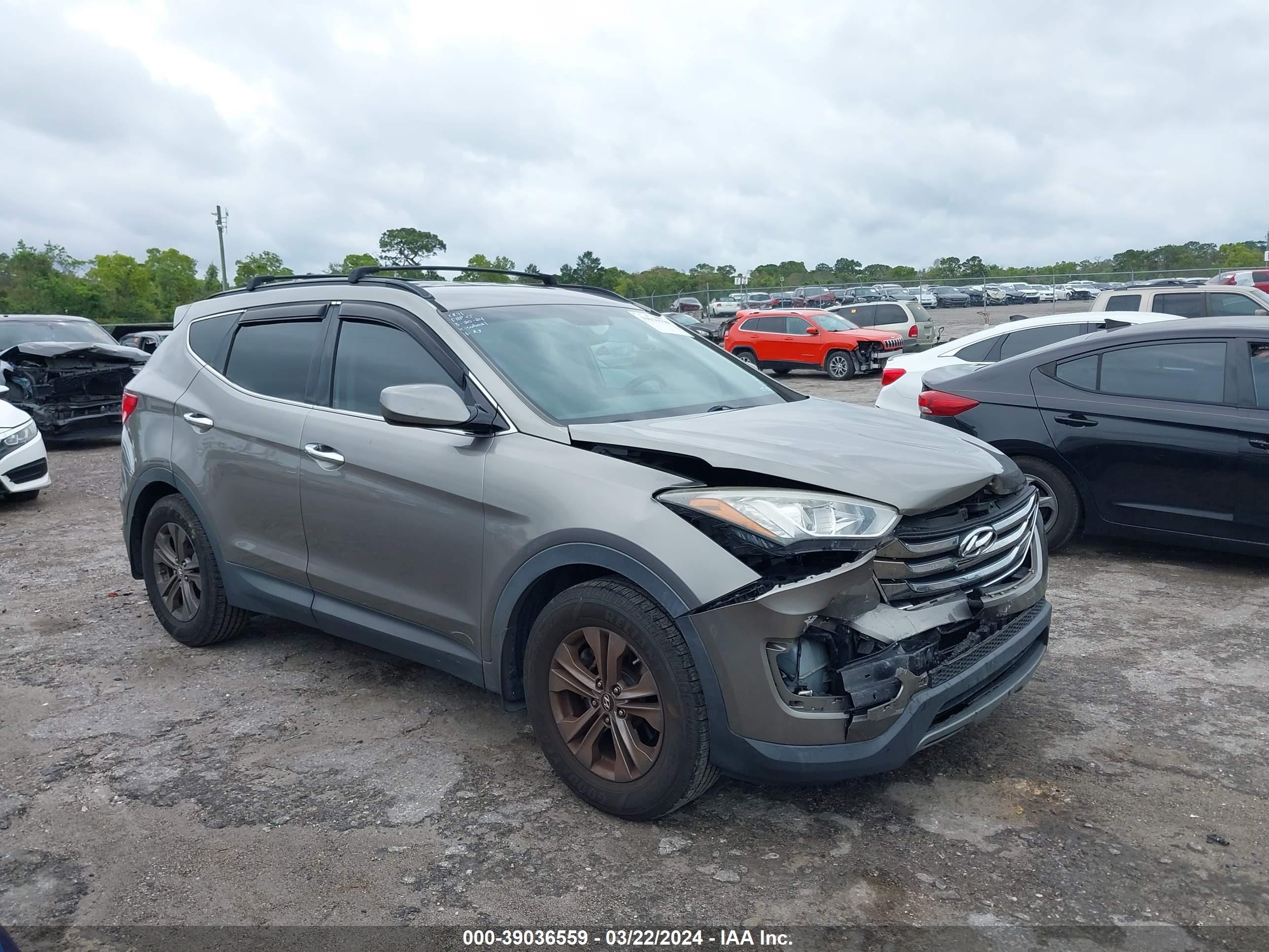 Photo 0 VIN: 5XYZU3LBXEG210004 - HYUNDAI SANTA FE 