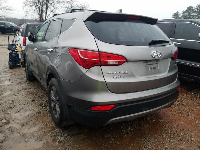 Photo 2 VIN: 5XYZU3LBXFG284296 - HYUNDAI SANTA FE S 