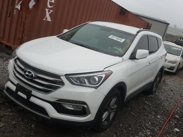 Photo 1 VIN: 5XYZU3LBXHG417433 - HYUNDAI SANTA FE S 