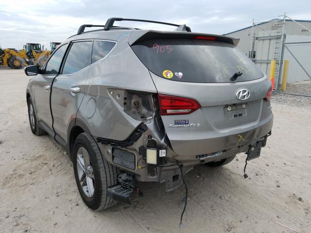 Photo 2 VIN: 5XYZU3LBXHG446091 - HYUNDAI SANTA FE S 