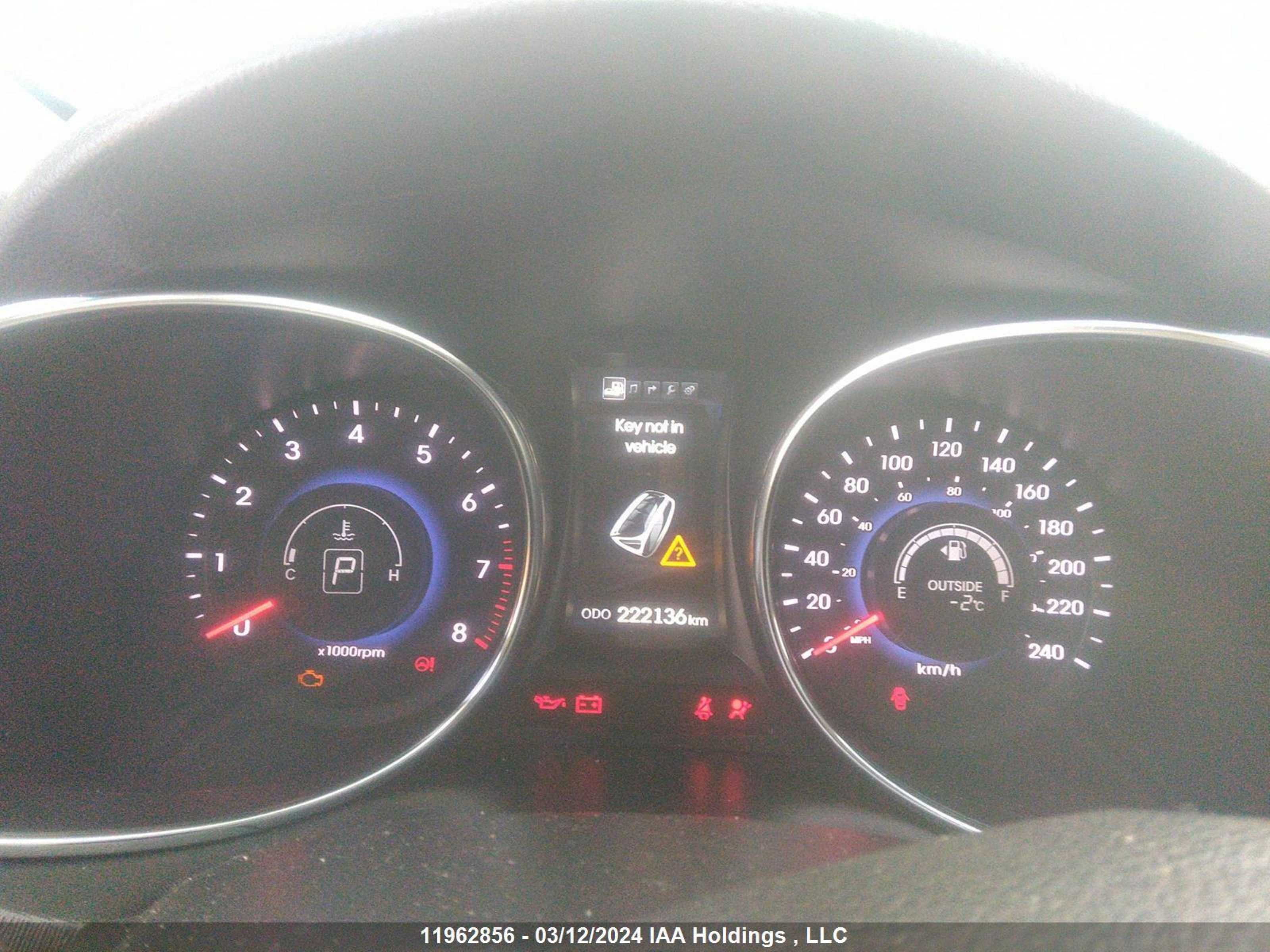 Photo 6 VIN: 5XYZUDLA0EG171761 - HYUNDAI SANTA FE 