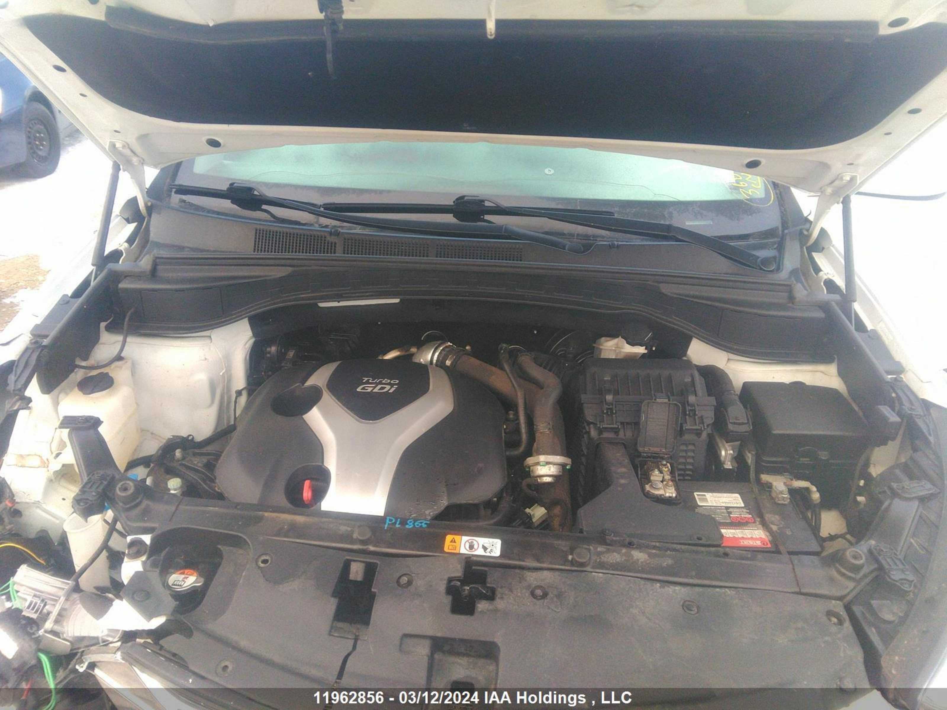 Photo 9 VIN: 5XYZUDLA0EG171761 - HYUNDAI SANTA FE 