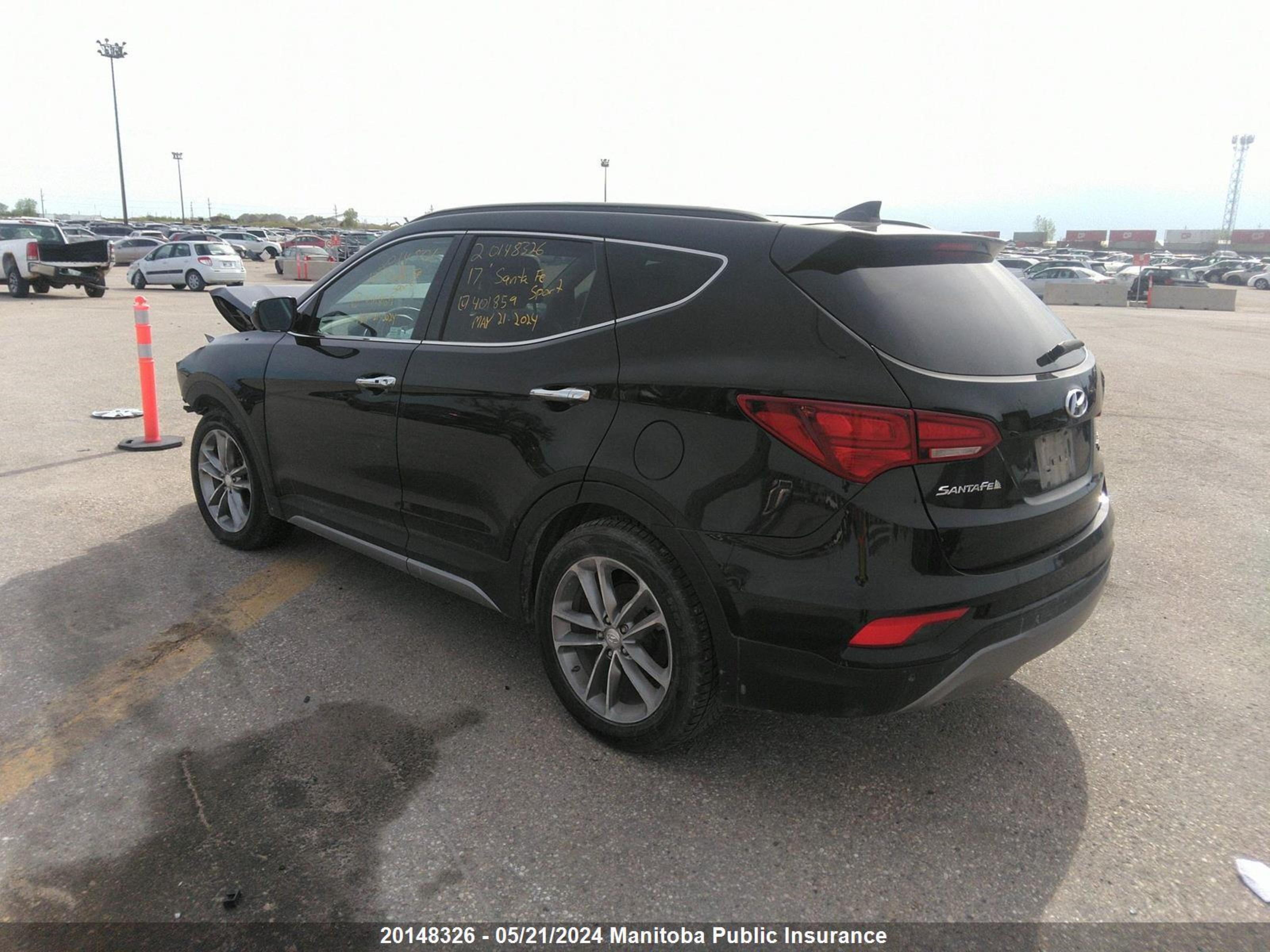 Photo 2 VIN: 5XYZUDLA1HG401859 - HYUNDAI SANTA FE 