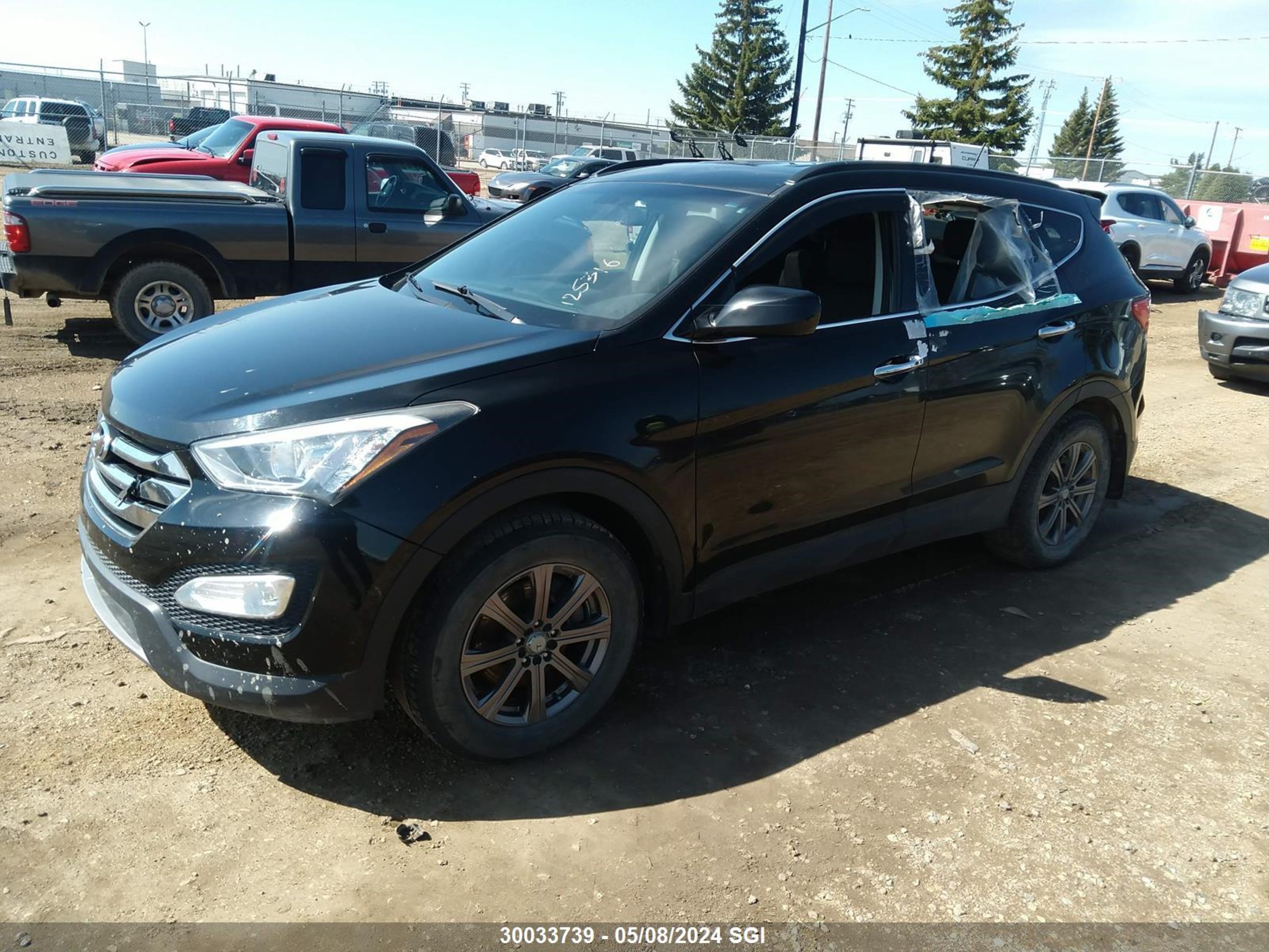 Photo 1 VIN: 5XYZUDLA2EG125316 - HYUNDAI SANTA FE 