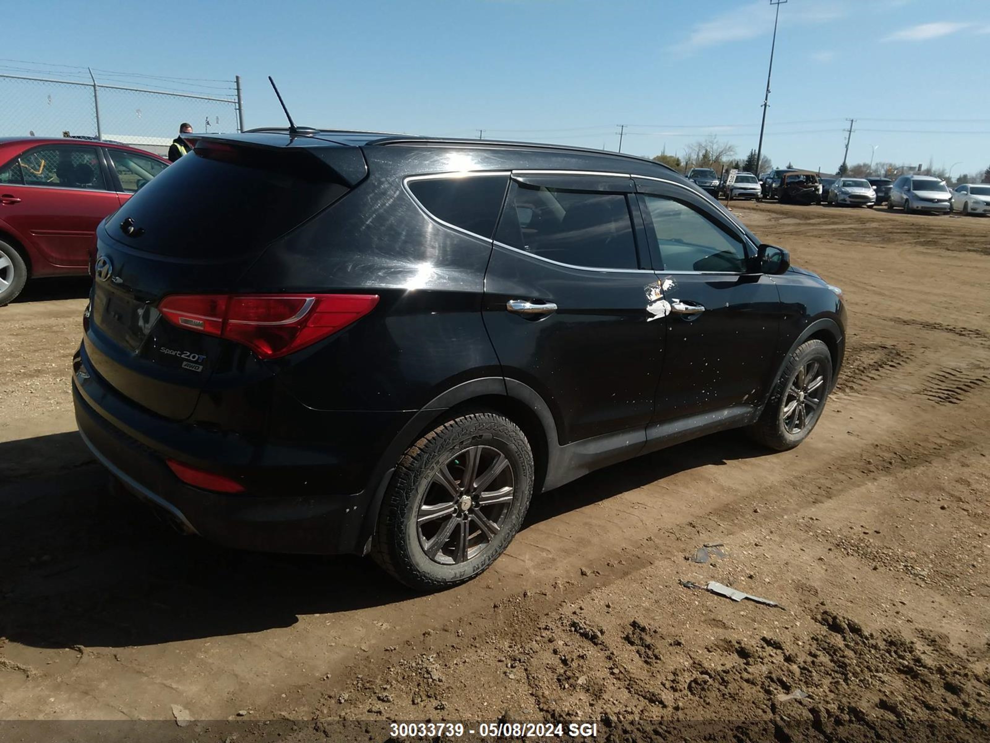 Photo 3 VIN: 5XYZUDLA2EG125316 - HYUNDAI SANTA FE 