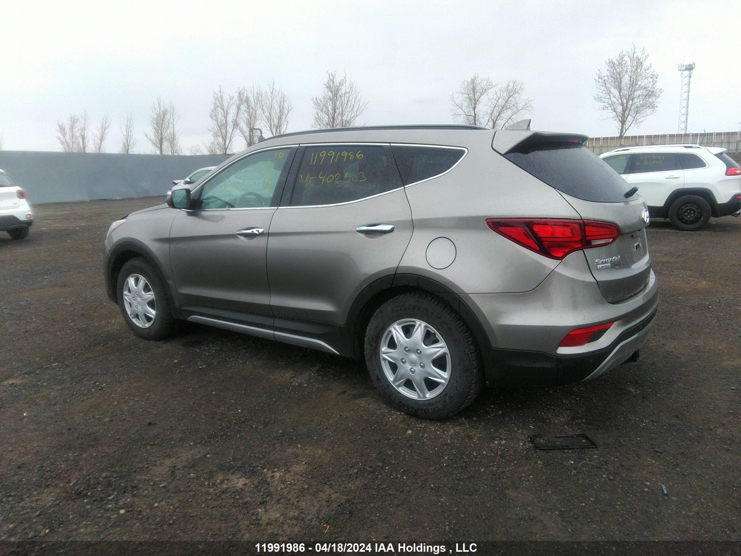 Photo 2 VIN: 5XYZUDLA2HG402583 - HYUNDAI SANTA FE 