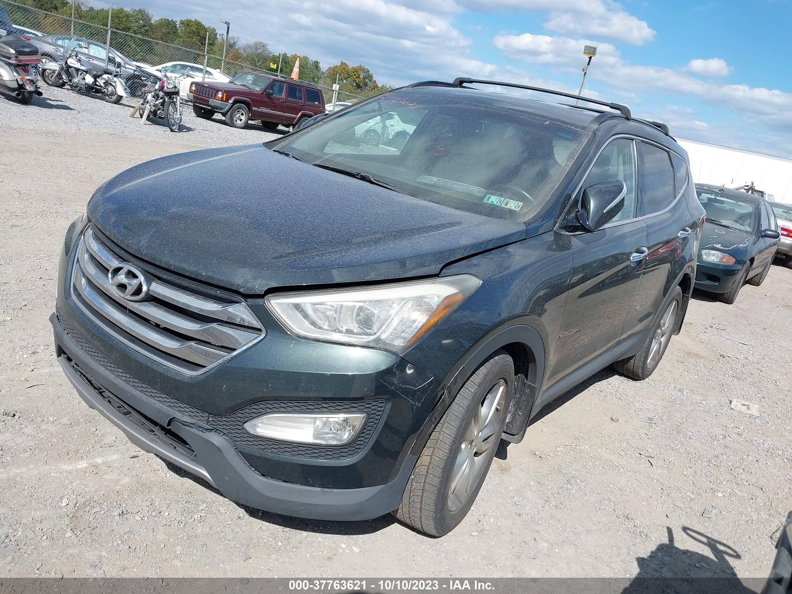 Photo 1 VIN: 5XYZUDLA3DG098495 - HYUNDAI SANTA FE 