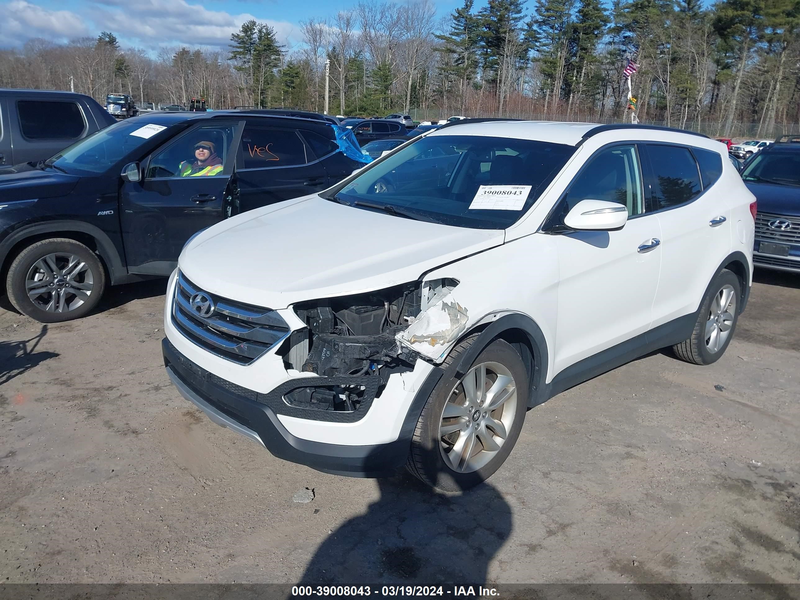 Photo 1 VIN: 5XYZUDLA4EG194735 - HYUNDAI SANTA FE 