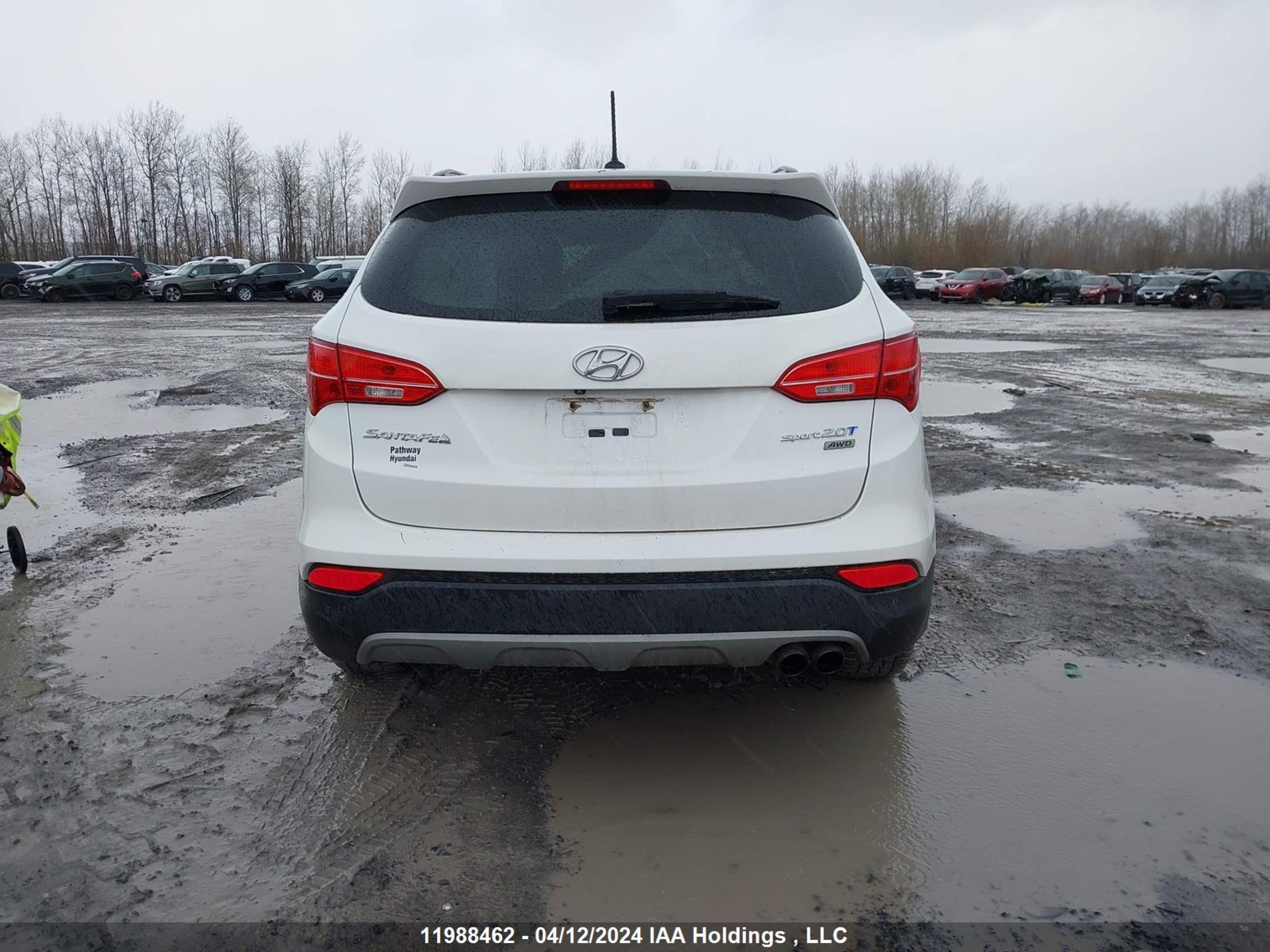 Photo 15 VIN: 5XYZUDLA4EG231427 - HYUNDAI SANTA FE 