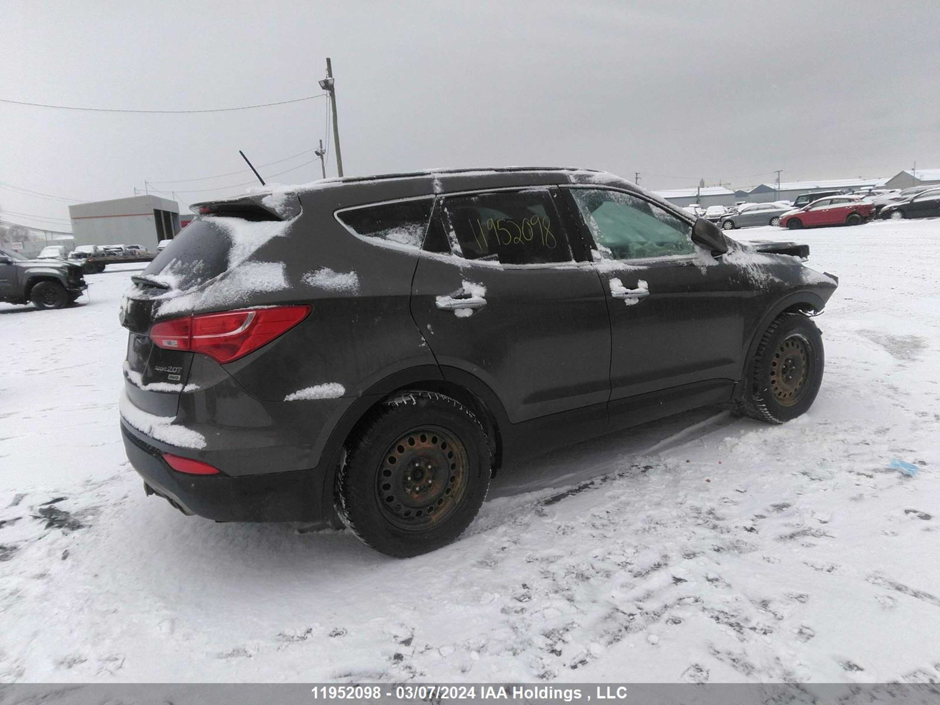 Photo 3 VIN: 5XYZUDLA5DG089250 - HYUNDAI SANTA FE 