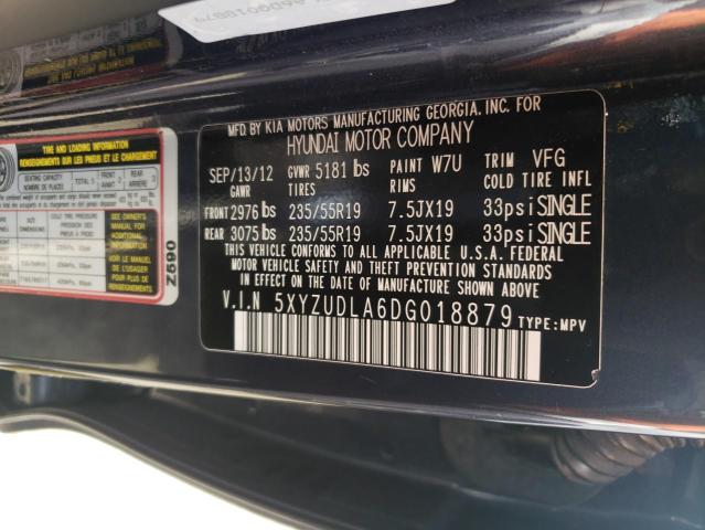 Photo 9 VIN: 5XYZUDLA6DG018879 - HYUNDAI SANTA FE S 