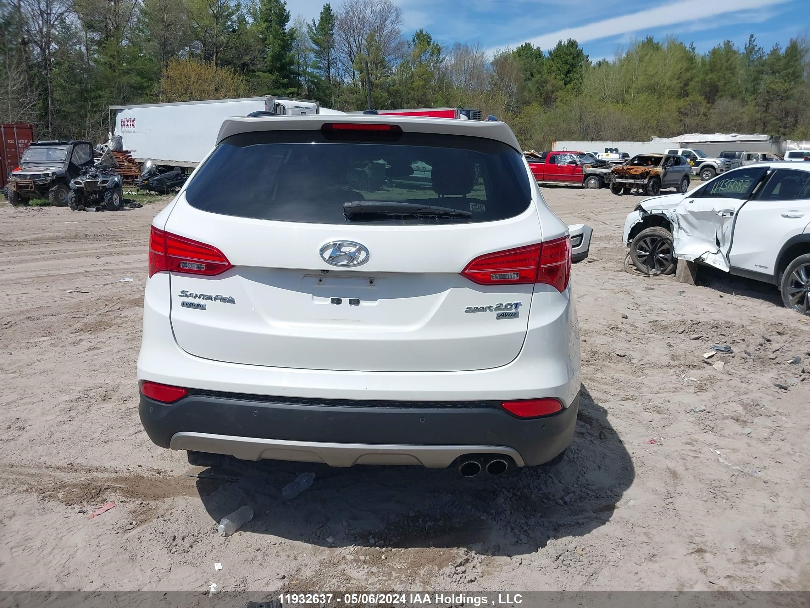 Photo 16 VIN: 5XYZUDLA7EG191554 - HYUNDAI SANTA FE 