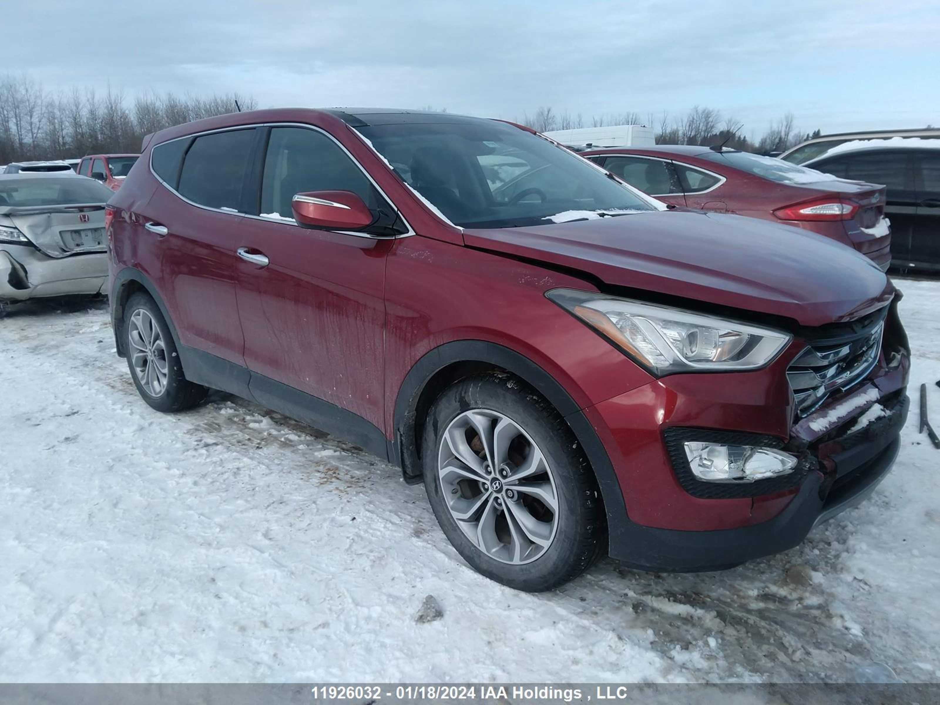 Photo 0 VIN: 5XYZUDLA8DG037398 - HYUNDAI SANTA FE 