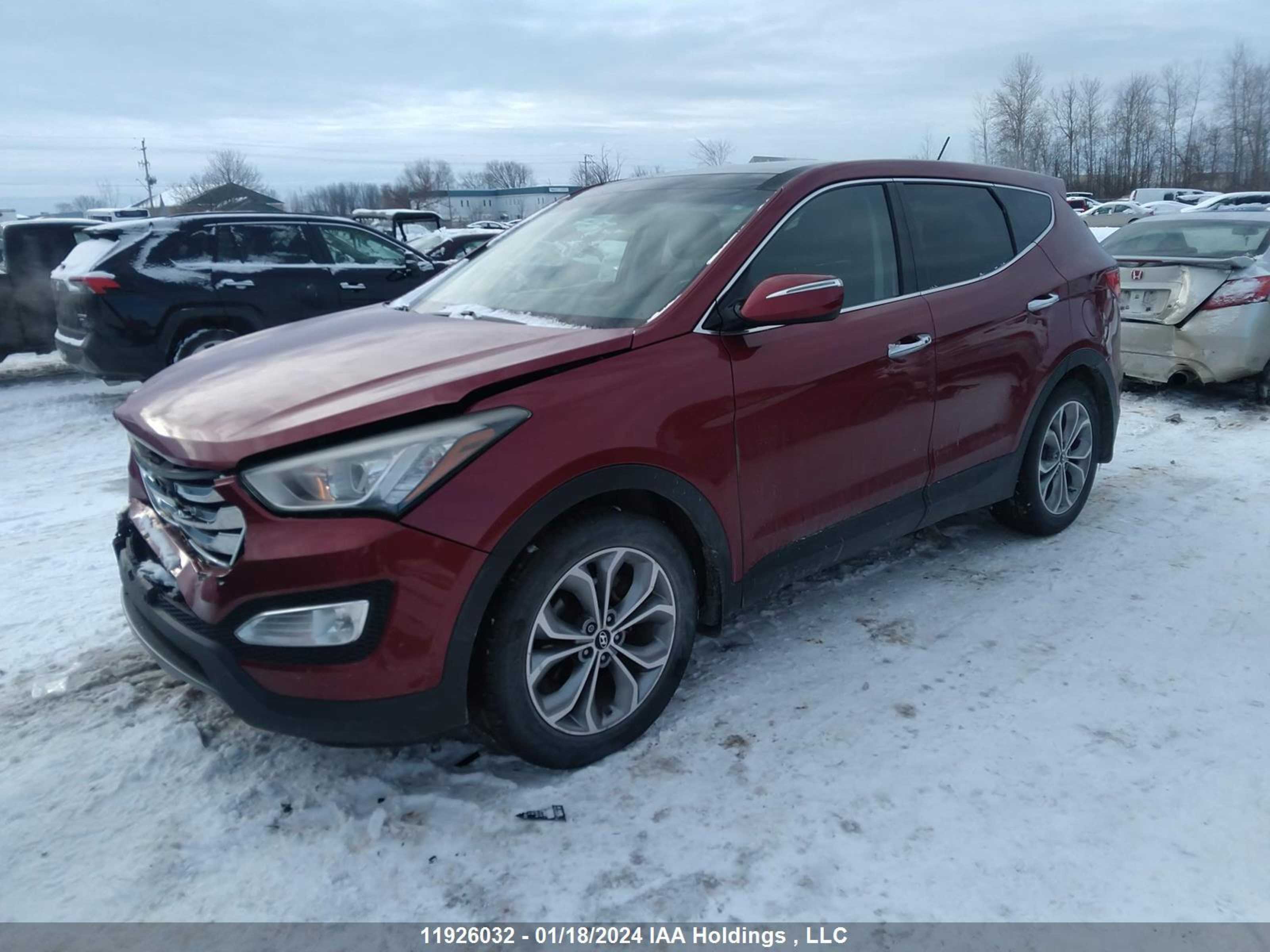 Photo 1 VIN: 5XYZUDLA8DG037398 - HYUNDAI SANTA FE 