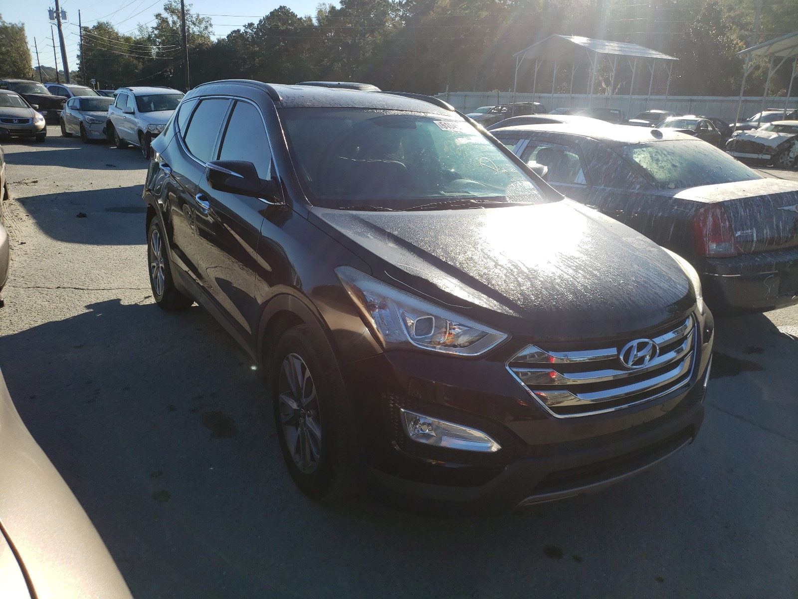 Photo 0 VIN: 5XYZUDLA9EG128424 - HYUNDAI SANTA FE S 