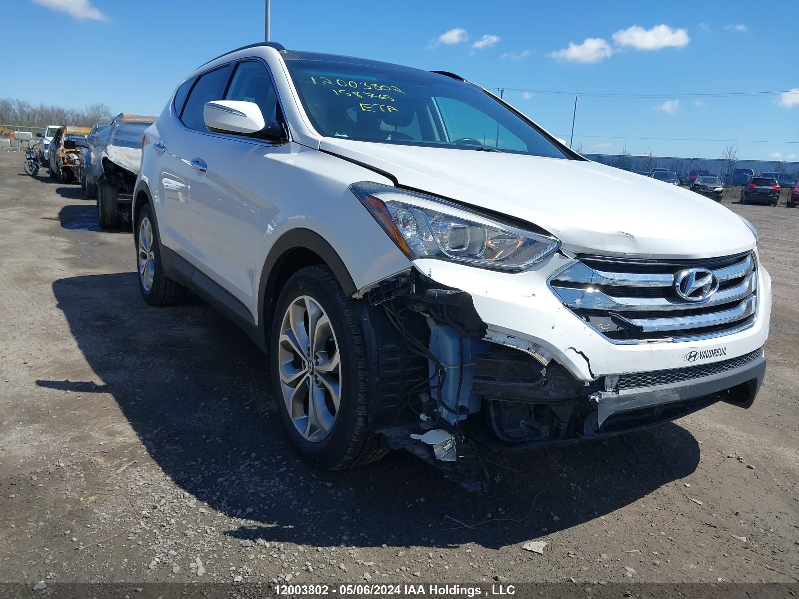 Photo 5 VIN: 5XYZUDLA9EG158765 - HYUNDAI SANTA FE 