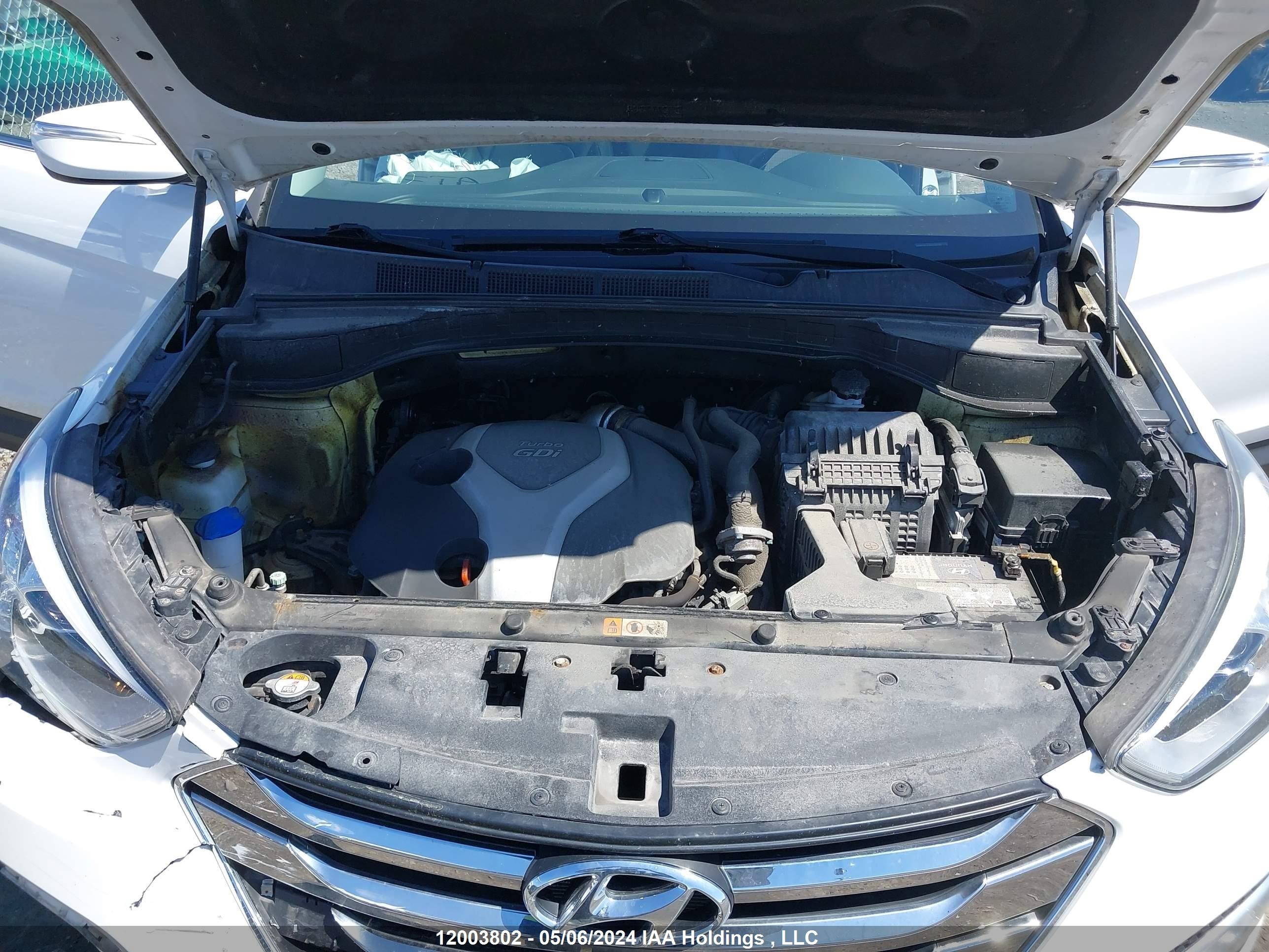 Photo 9 VIN: 5XYZUDLA9EG158765 - HYUNDAI SANTA FE 