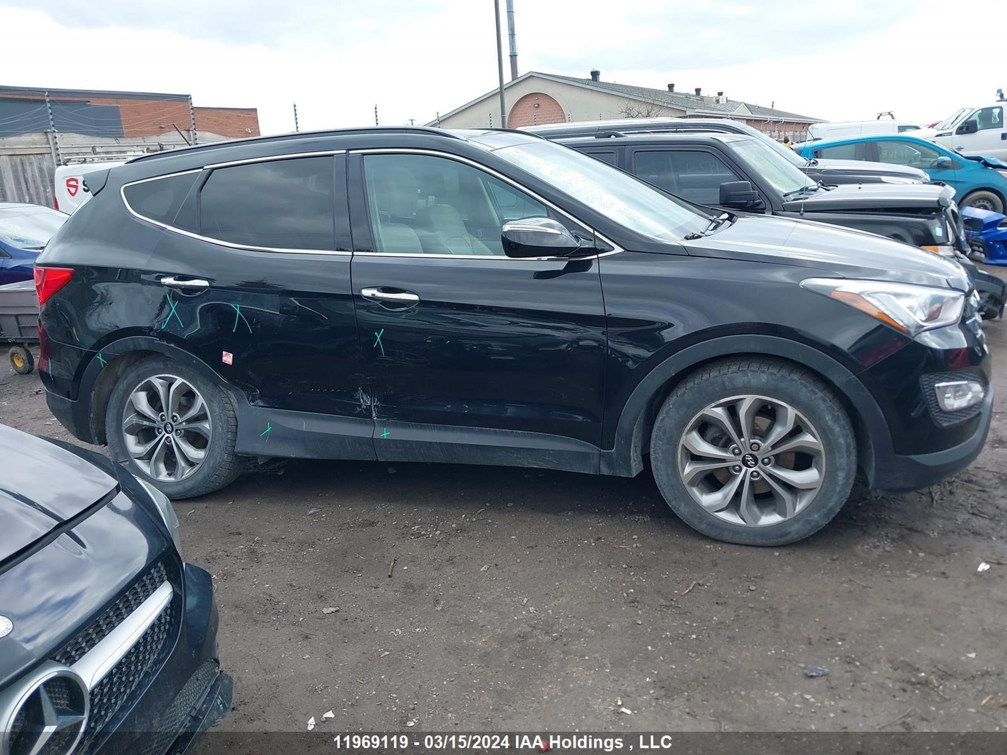 Photo 12 VIN: 5XYZUDLA9GG337598 - HYUNDAI SANTA FE 