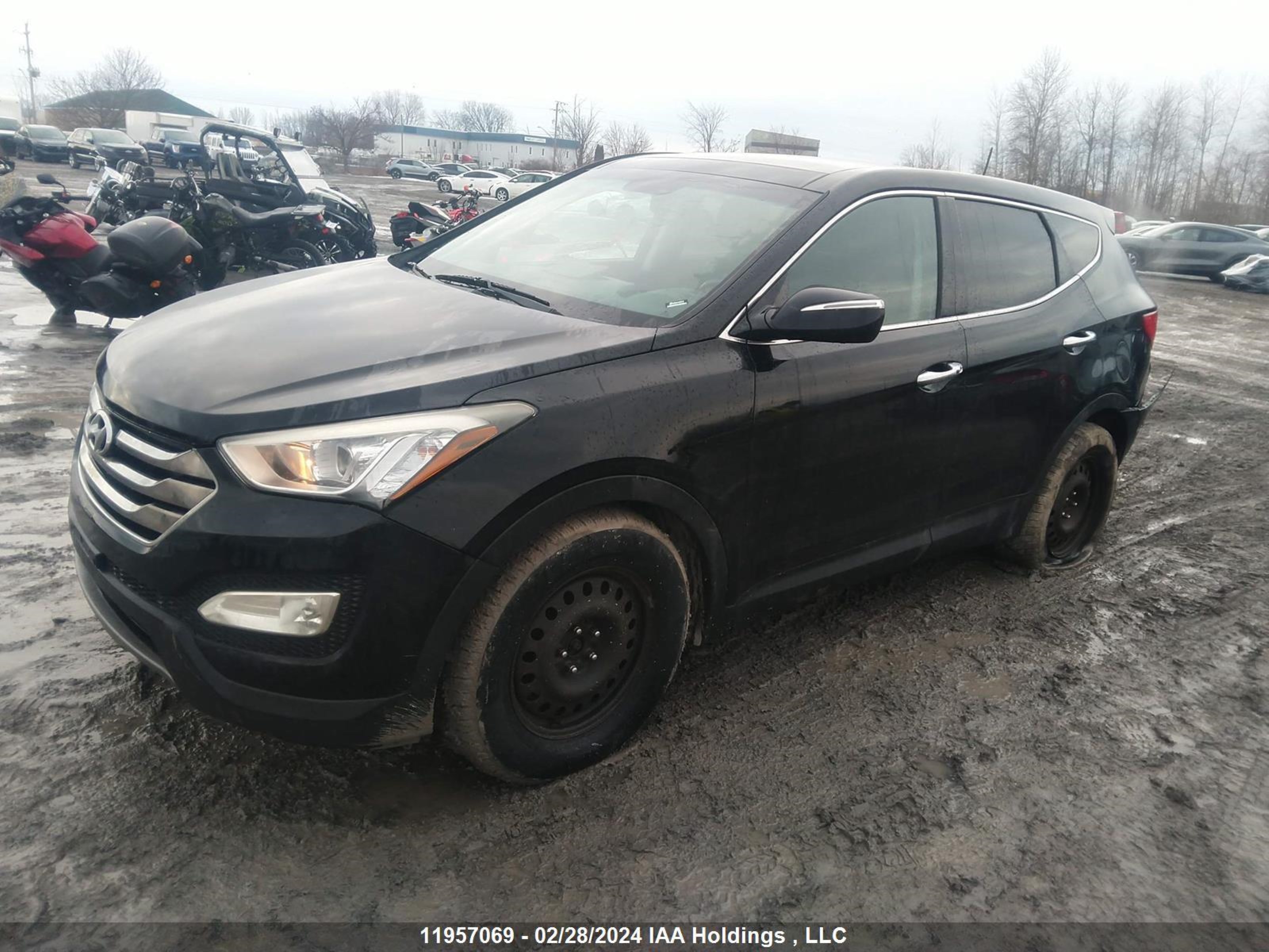 Photo 1 VIN: 5XYZUDLAXDG073741 - HYUNDAI SANTA FE 