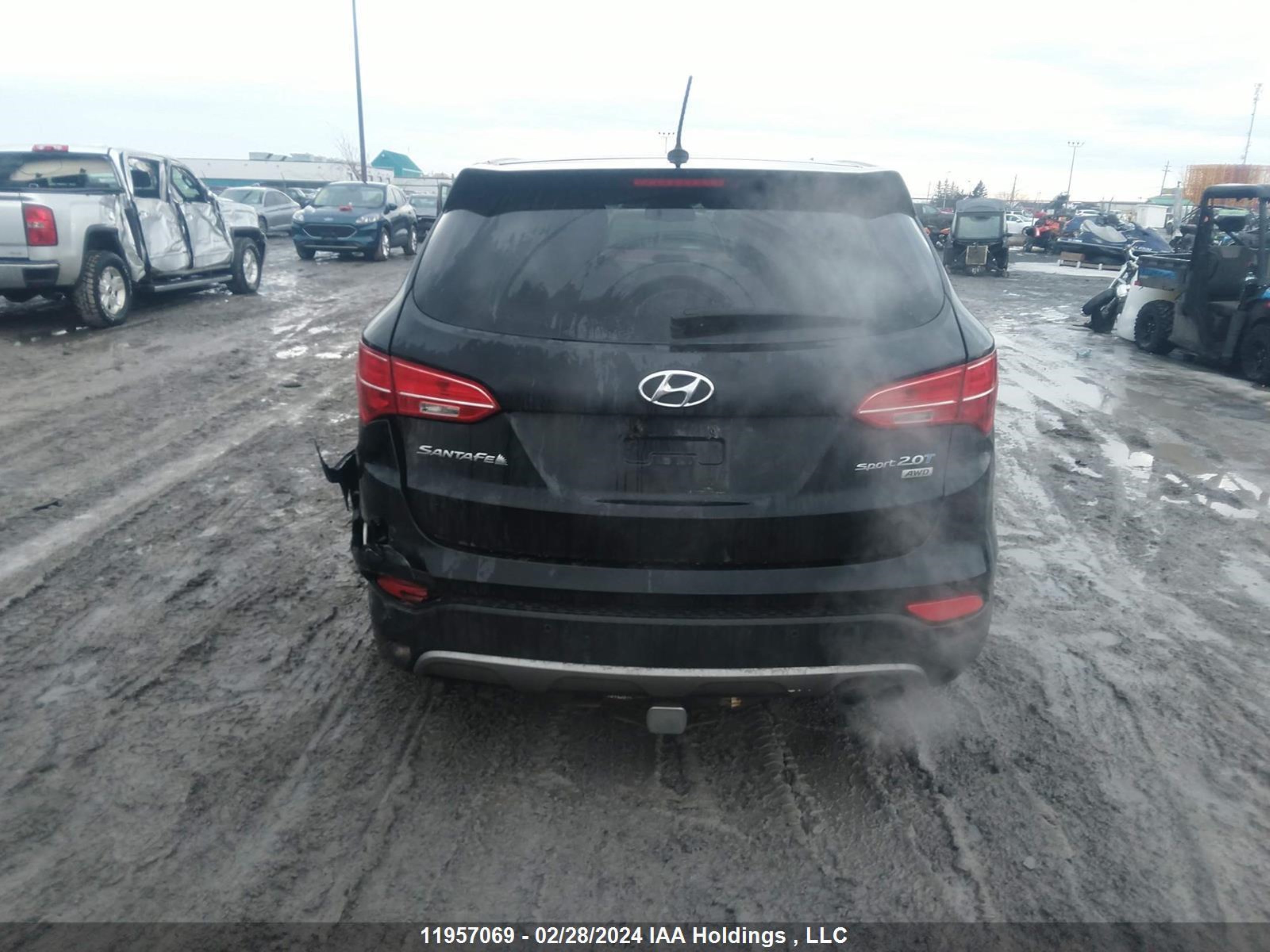 Photo 15 VIN: 5XYZUDLAXDG073741 - HYUNDAI SANTA FE 