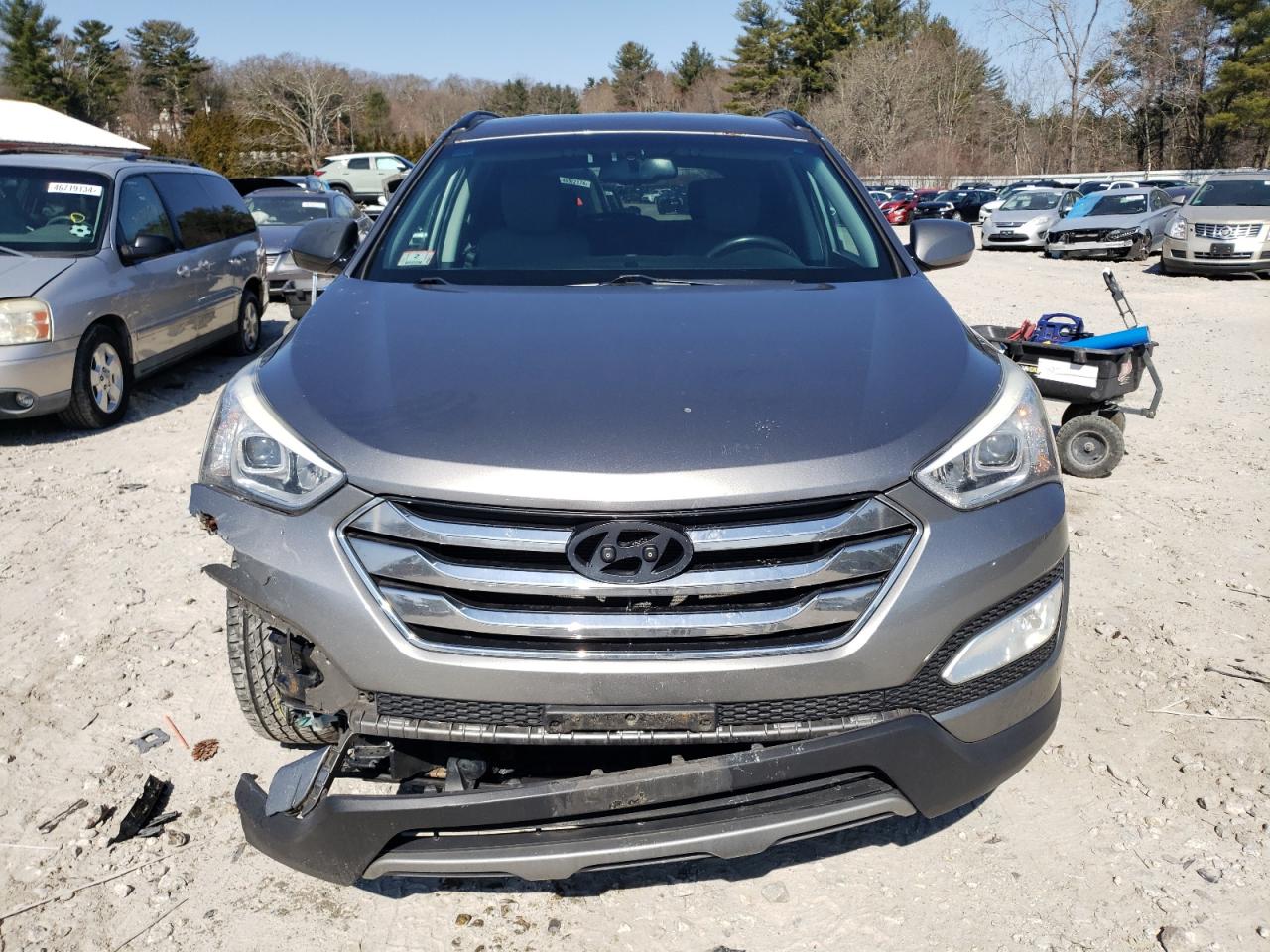 Photo 4 VIN: 5XYZUDLB0DG012343 - HYUNDAI SANTA FE 