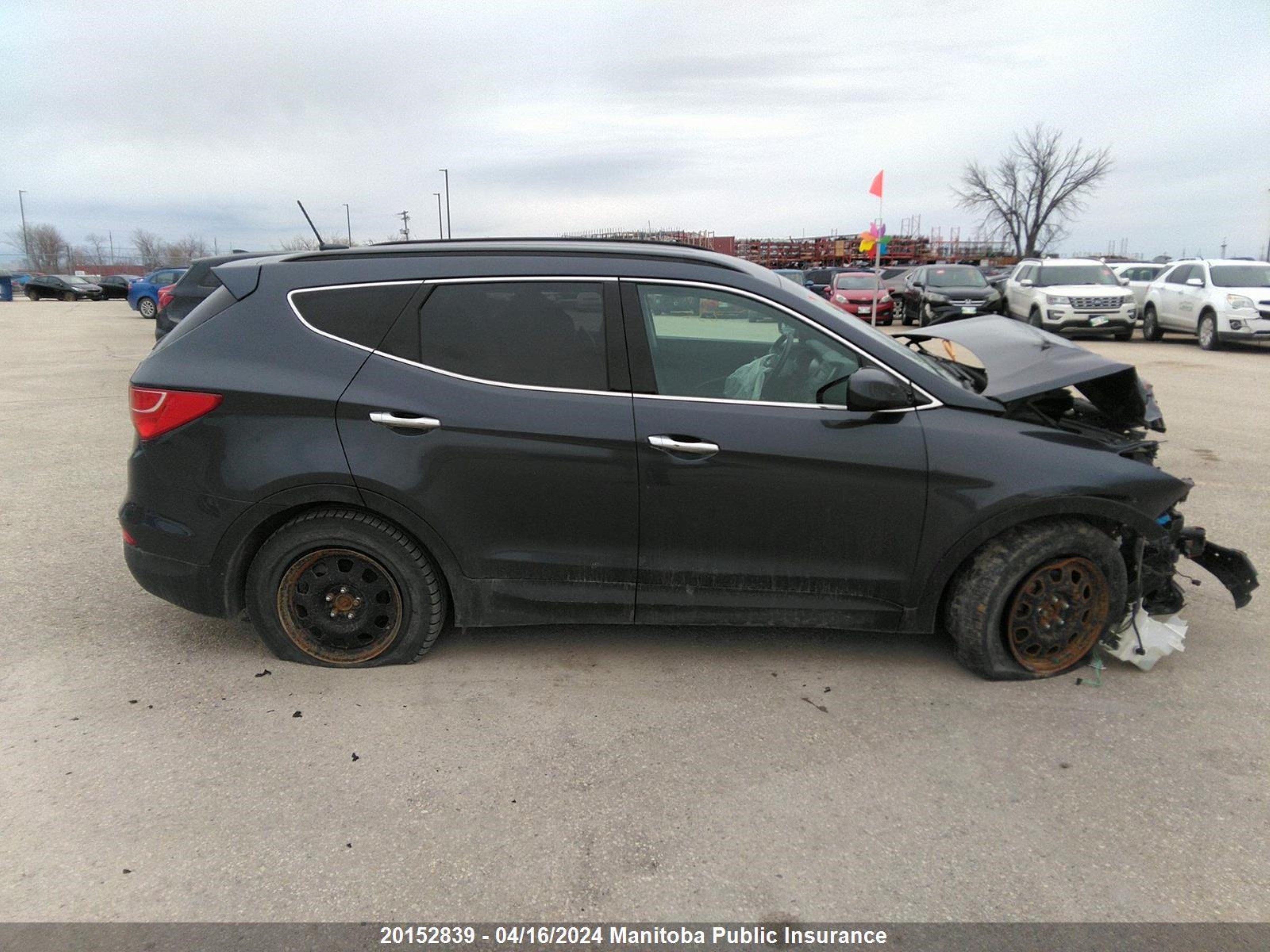 Photo 12 VIN: 5XYZUDLB1EG168408 - HYUNDAI SANTA FE 