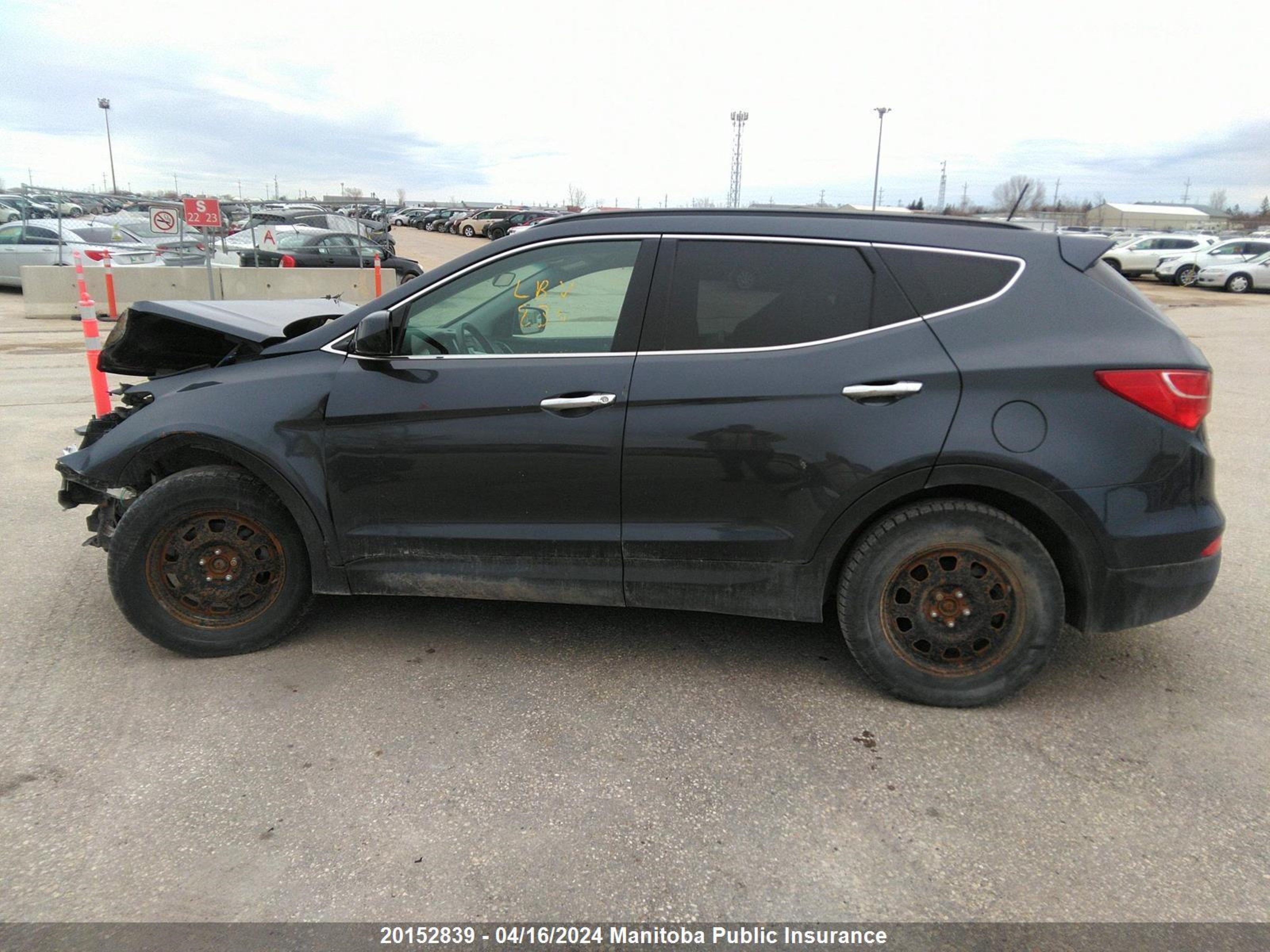 Photo 13 VIN: 5XYZUDLB1EG168408 - HYUNDAI SANTA FE 